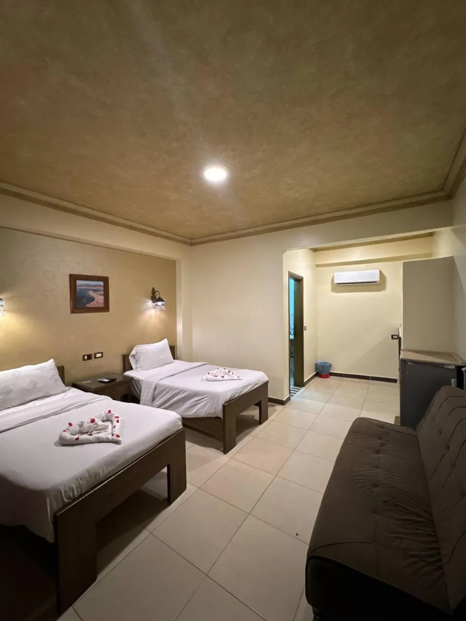 Bed in Dahab Holiday Hotel