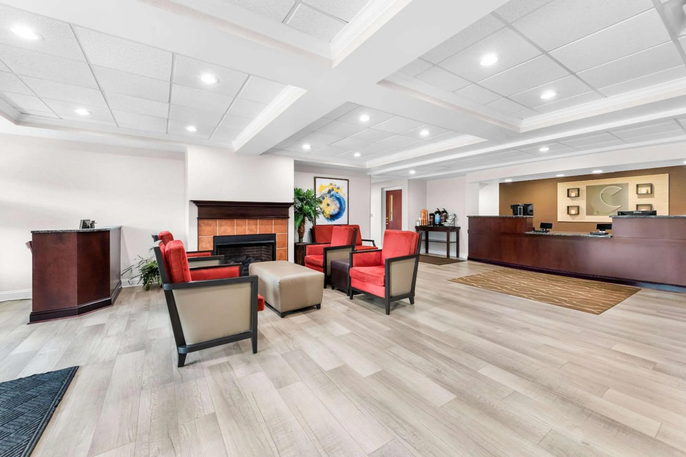 Lobby or reception in Comfort Inn Harriman