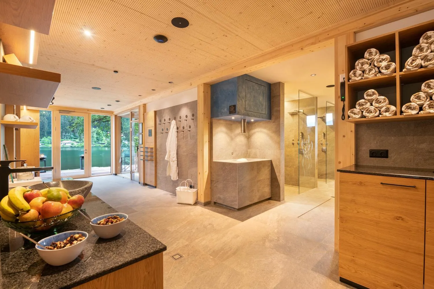 Sauna in Familien- Sportresort BRENNSEEHOF