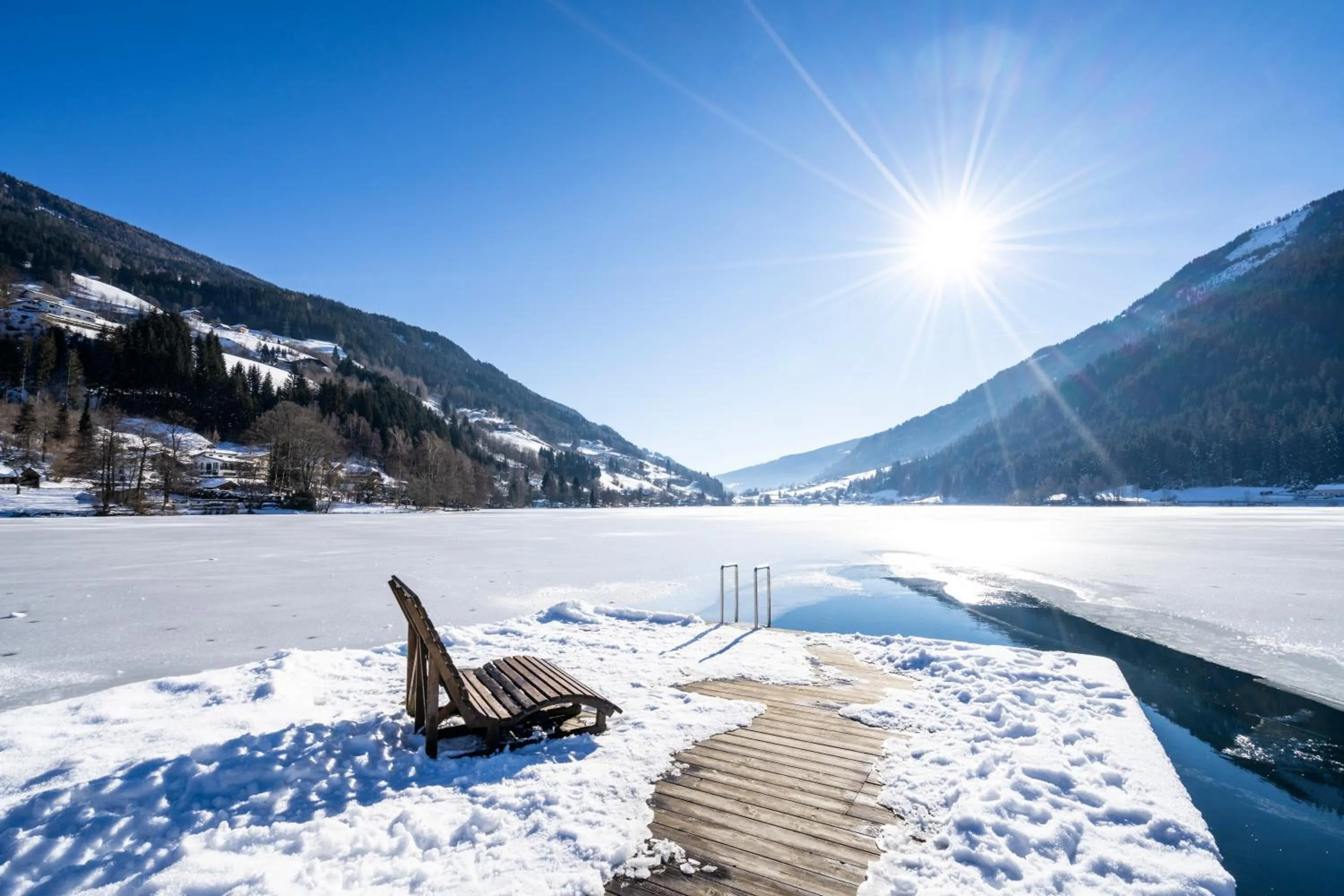Natural landscape in Familien- Sportresort BRENNSEEHOF