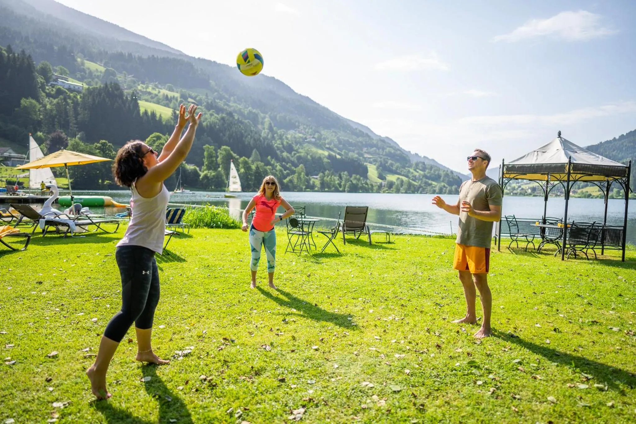 Garden in Familien- Sportresort BRENNSEEHOF