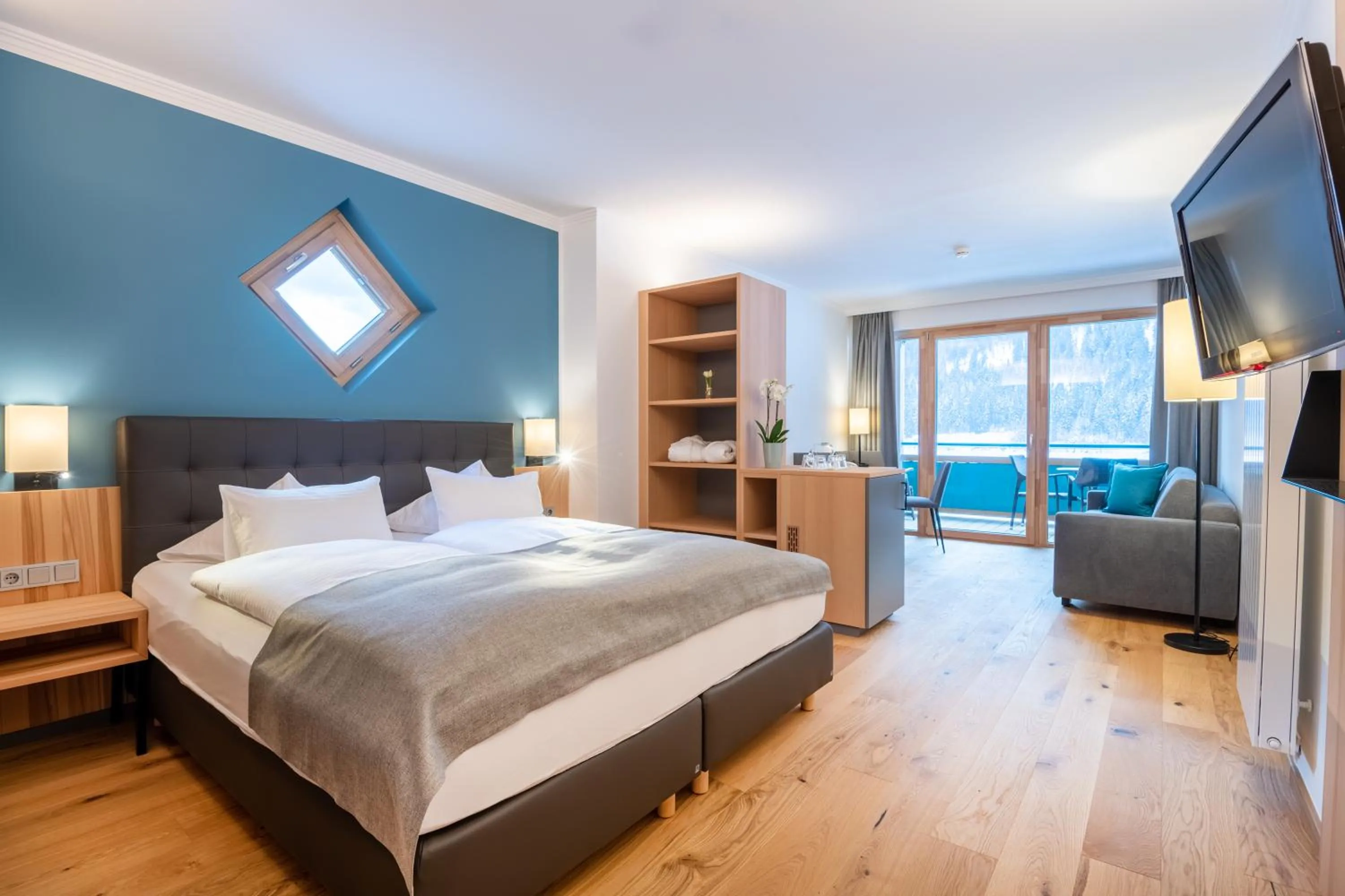 Bed in Familien- Sportresort BRENNSEEHOF