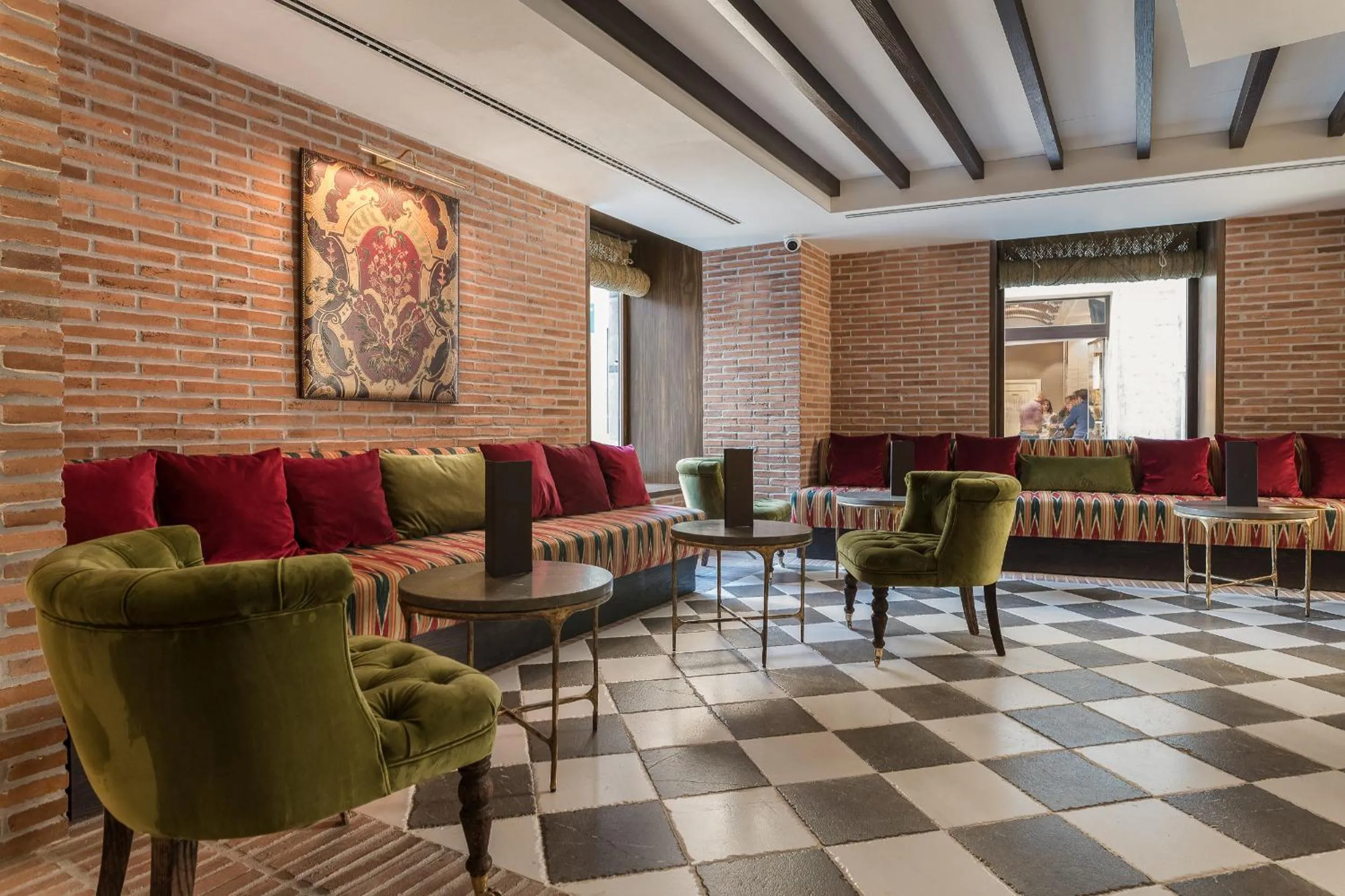Lounge or bar in Palacio Solecio, a Small Luxury Hotel of the World