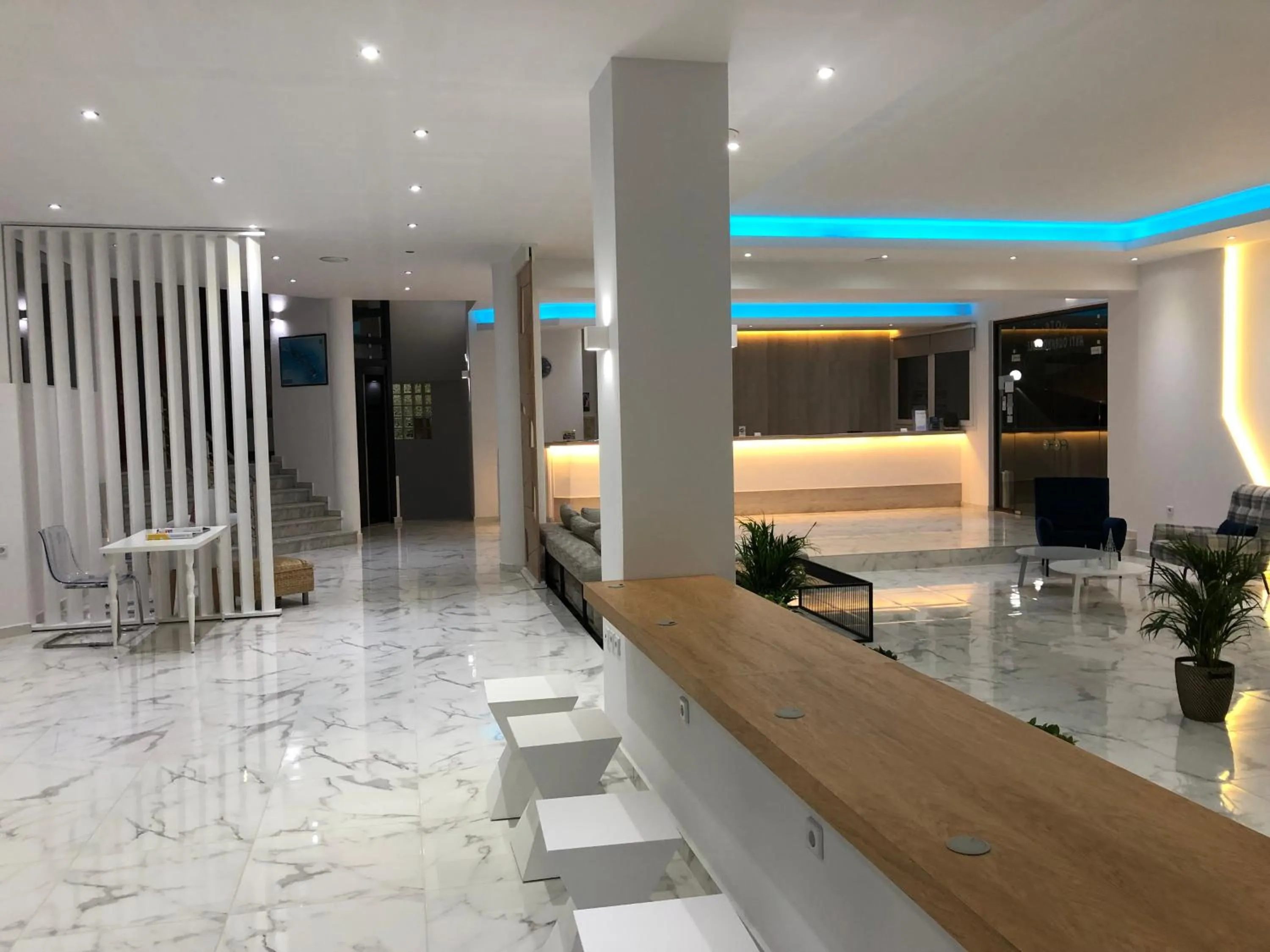 Lounge or bar in Hotel Akti Ouranoupoli Beach Resort