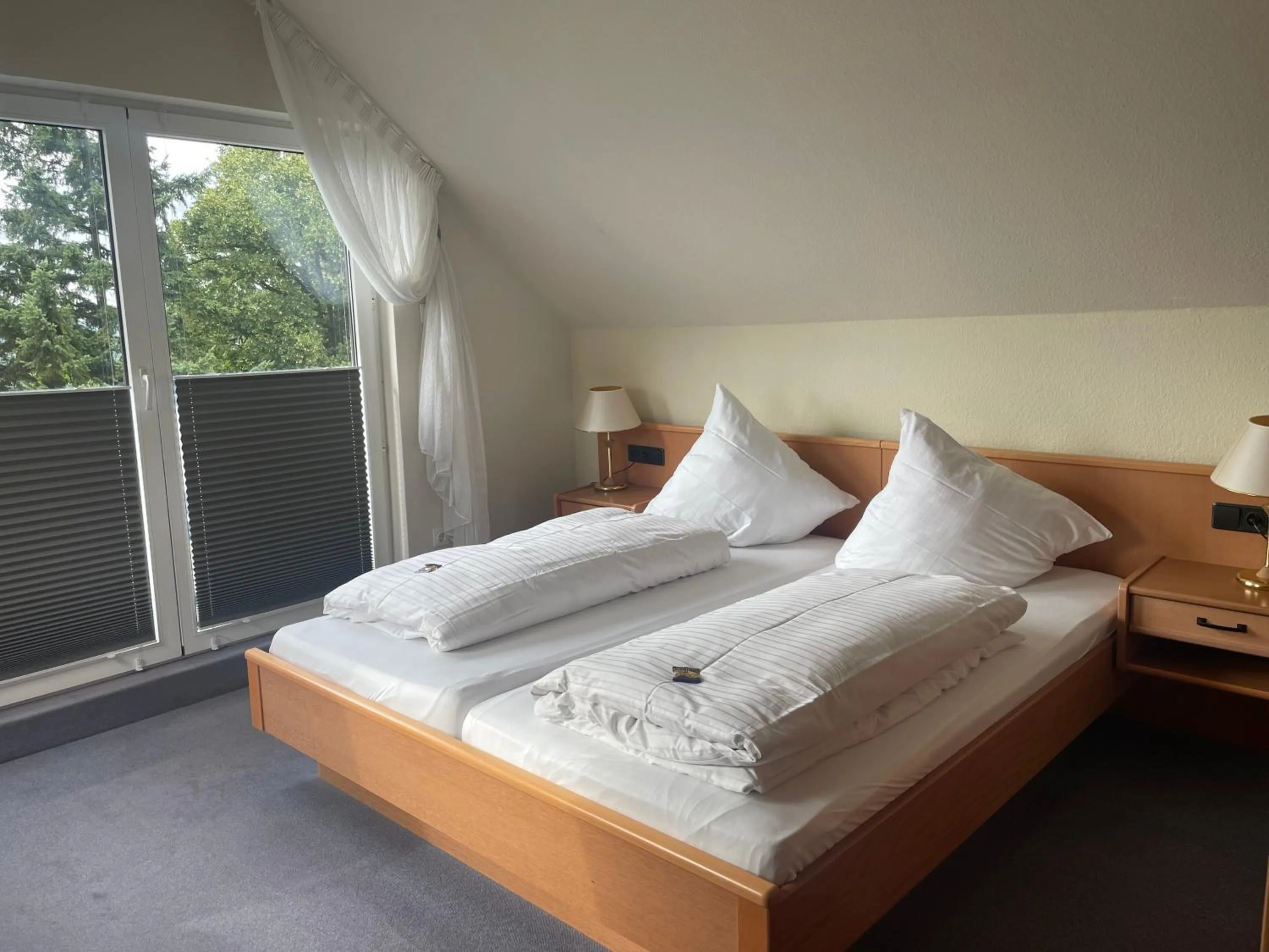 Bed in Berghof Hotel