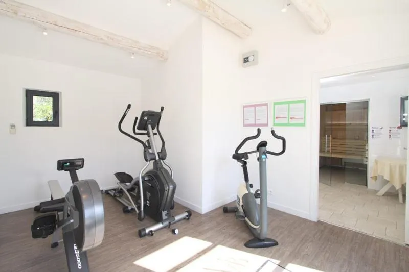 Fitness centre/facilities in Val Baussenc, The Originals Relais