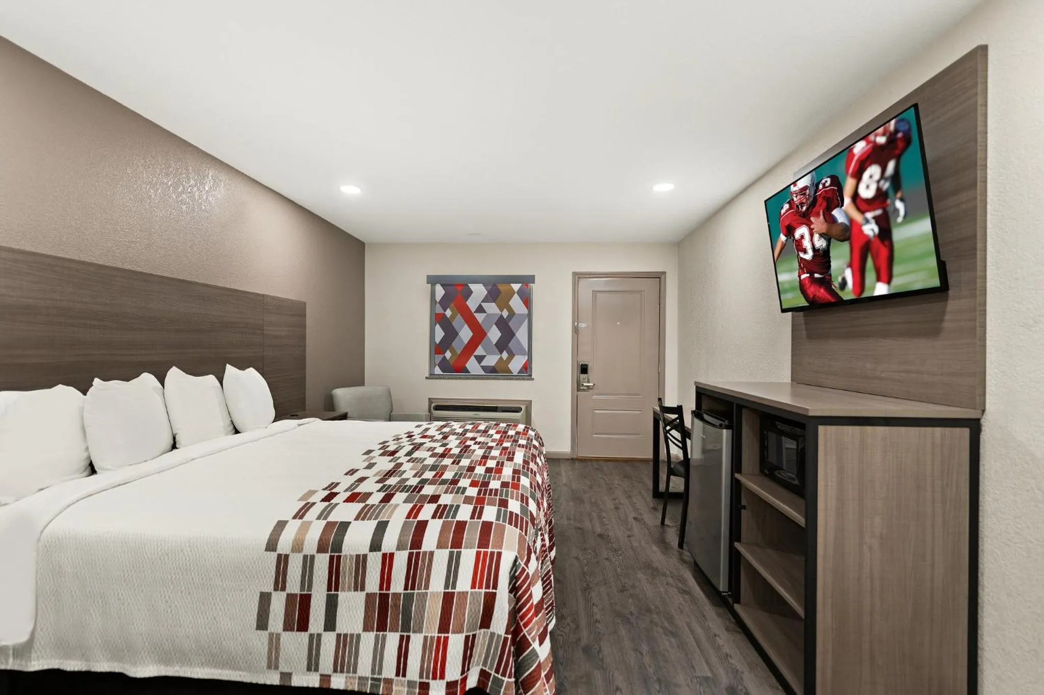 Bedroom, Bed in Red Roof Inn Nacogdoches