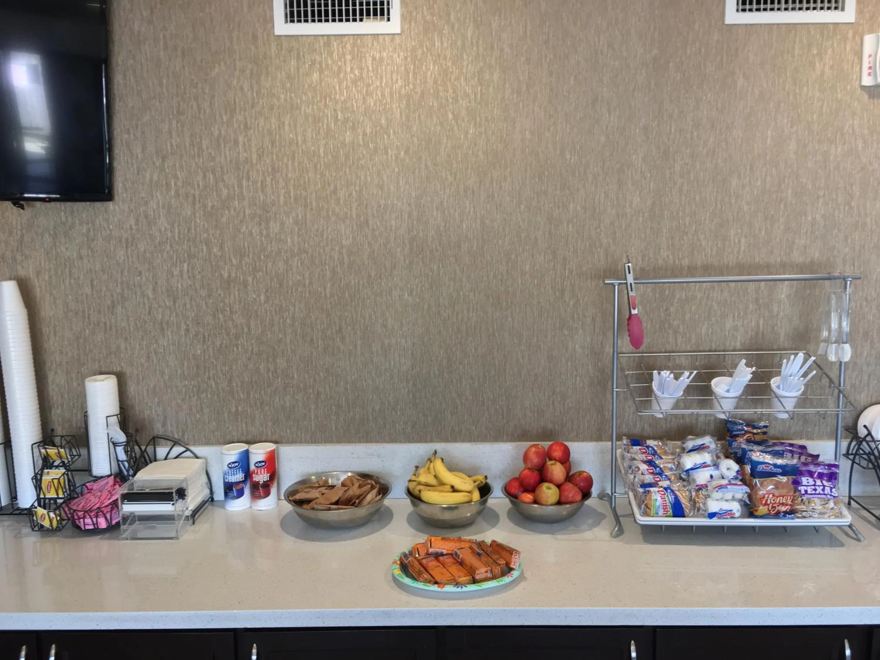 Breakfast in Americas Best Value Inn-Near NRG Park/Medical Center