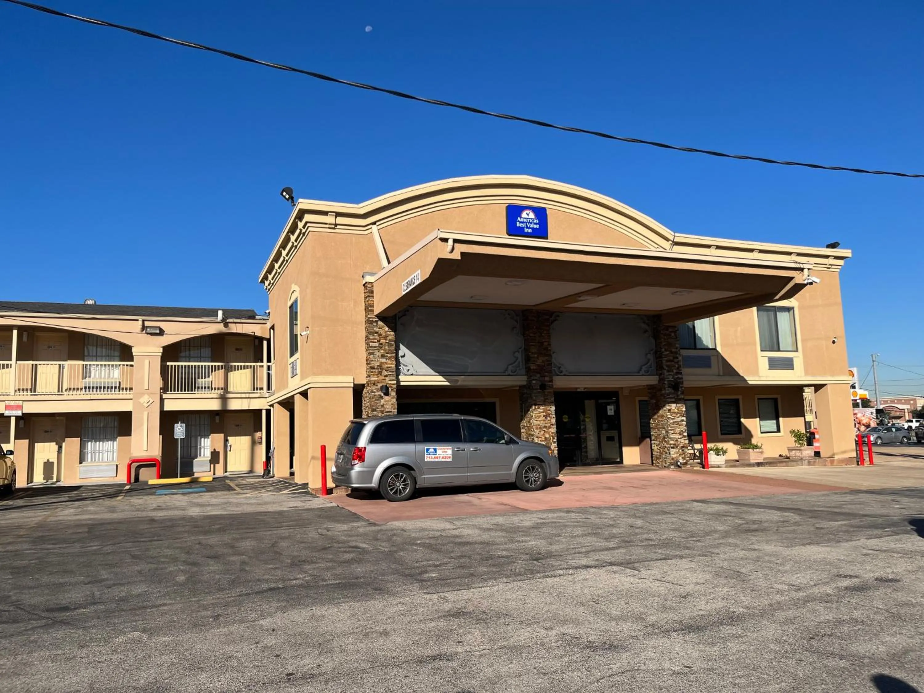 Property building in Americas Best Value Inn-Near NRG Park/Medical Center