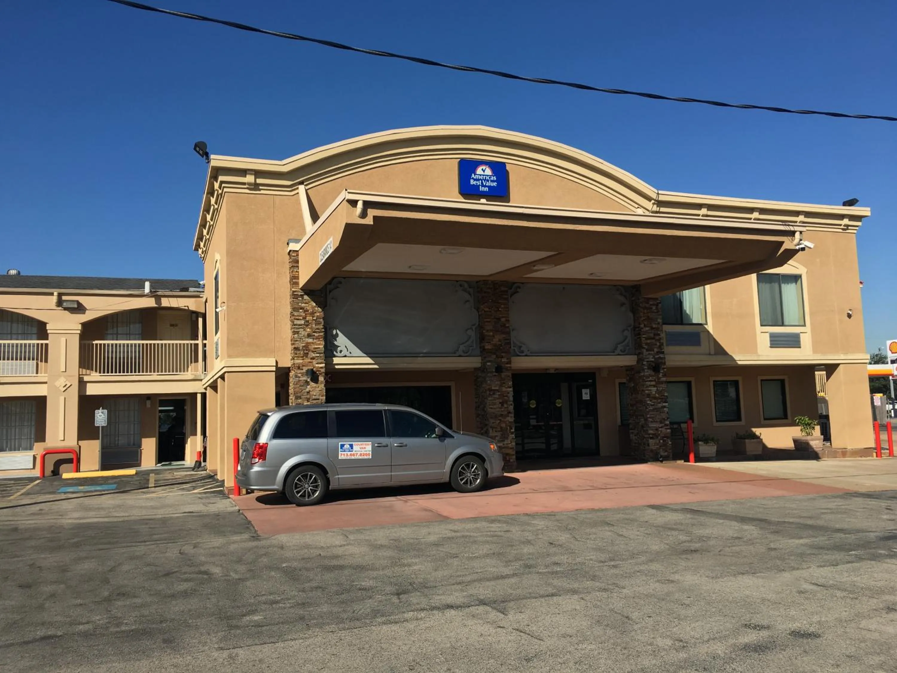 Property building in Americas Best Value Inn-Near NRG Park/Medical Center
