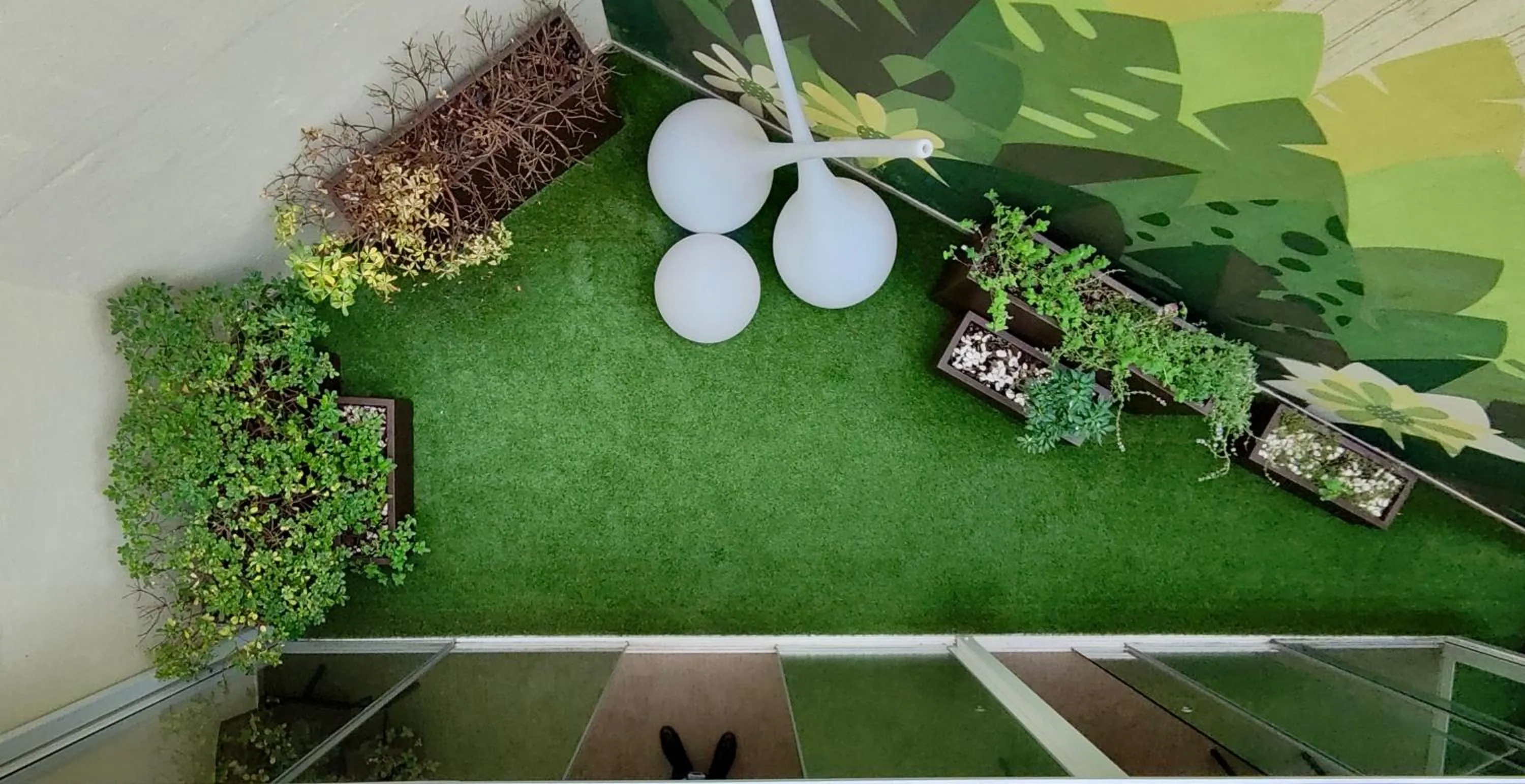 Garden view in The Leaf Boutique Hotel Lisbon - Adults Only