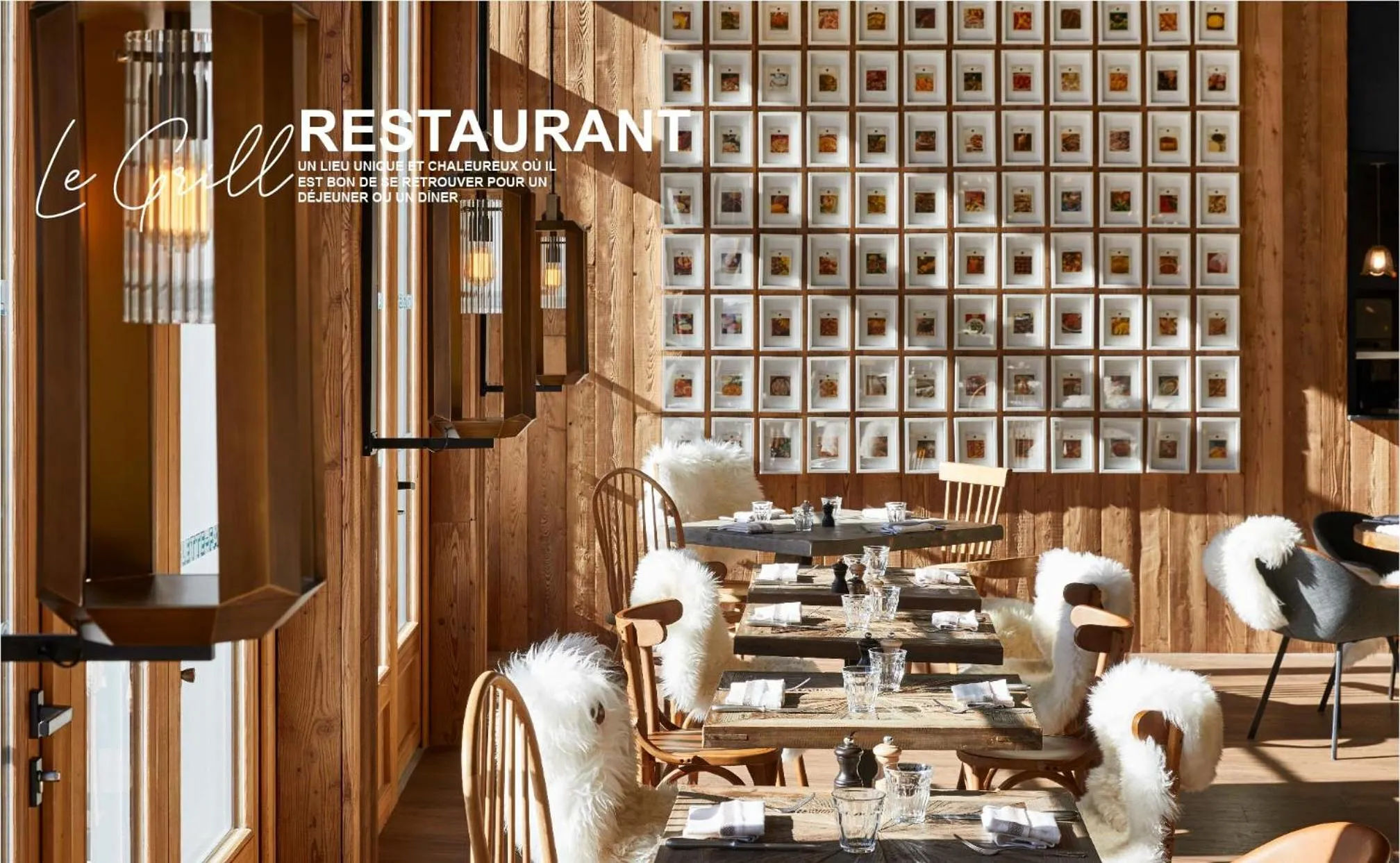 Restaurant/places to eat in Ecrin Blanc Resort Courchevel - Aquapark