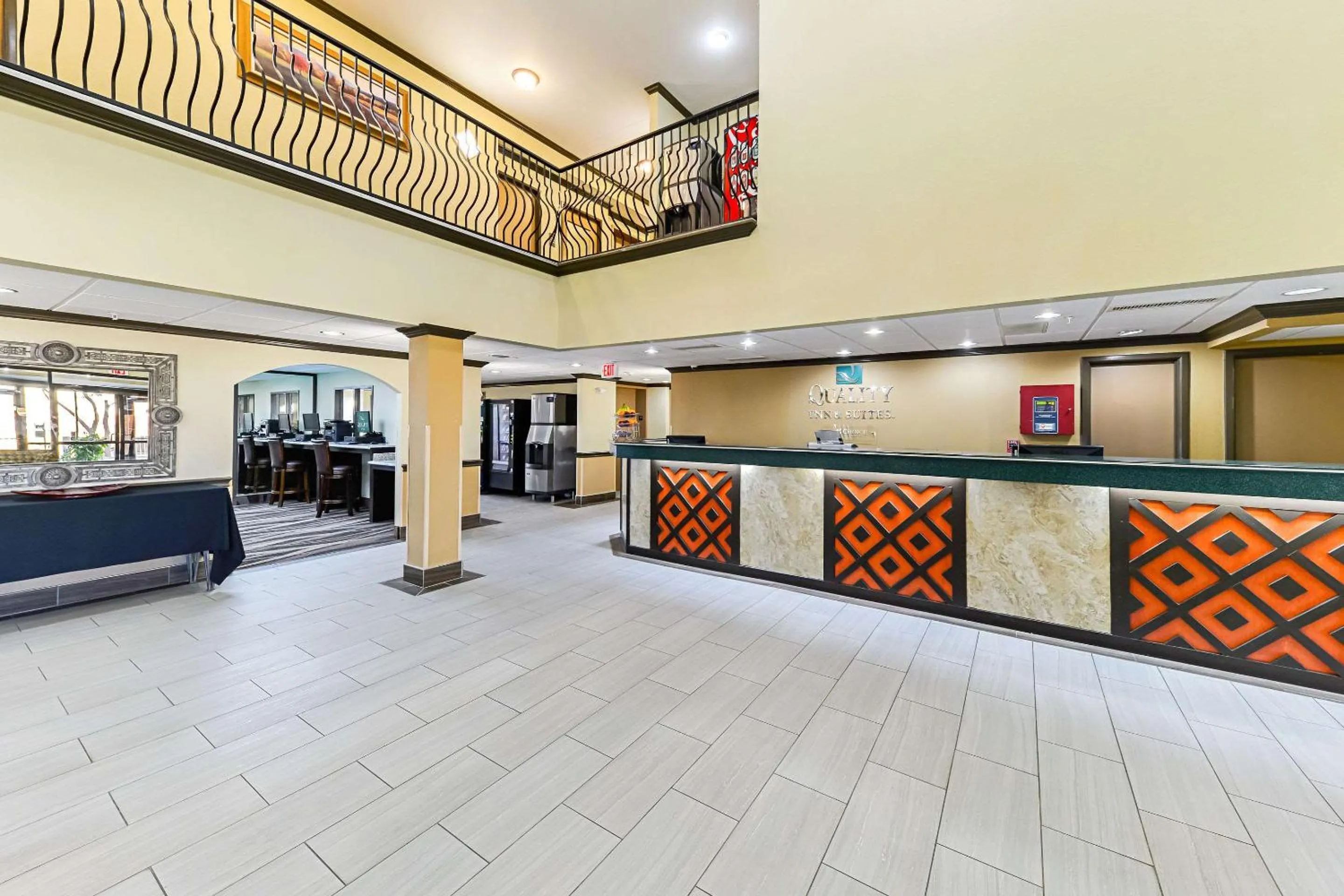 Lobby or reception in Quality Inn & Suites Lubbock South