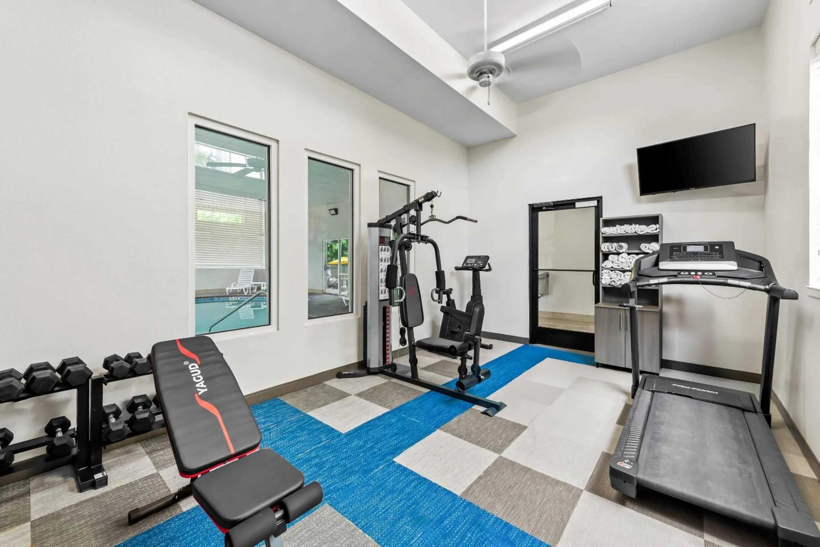 Fitness centre/facilities in Comfort Suites Texarkana Texas