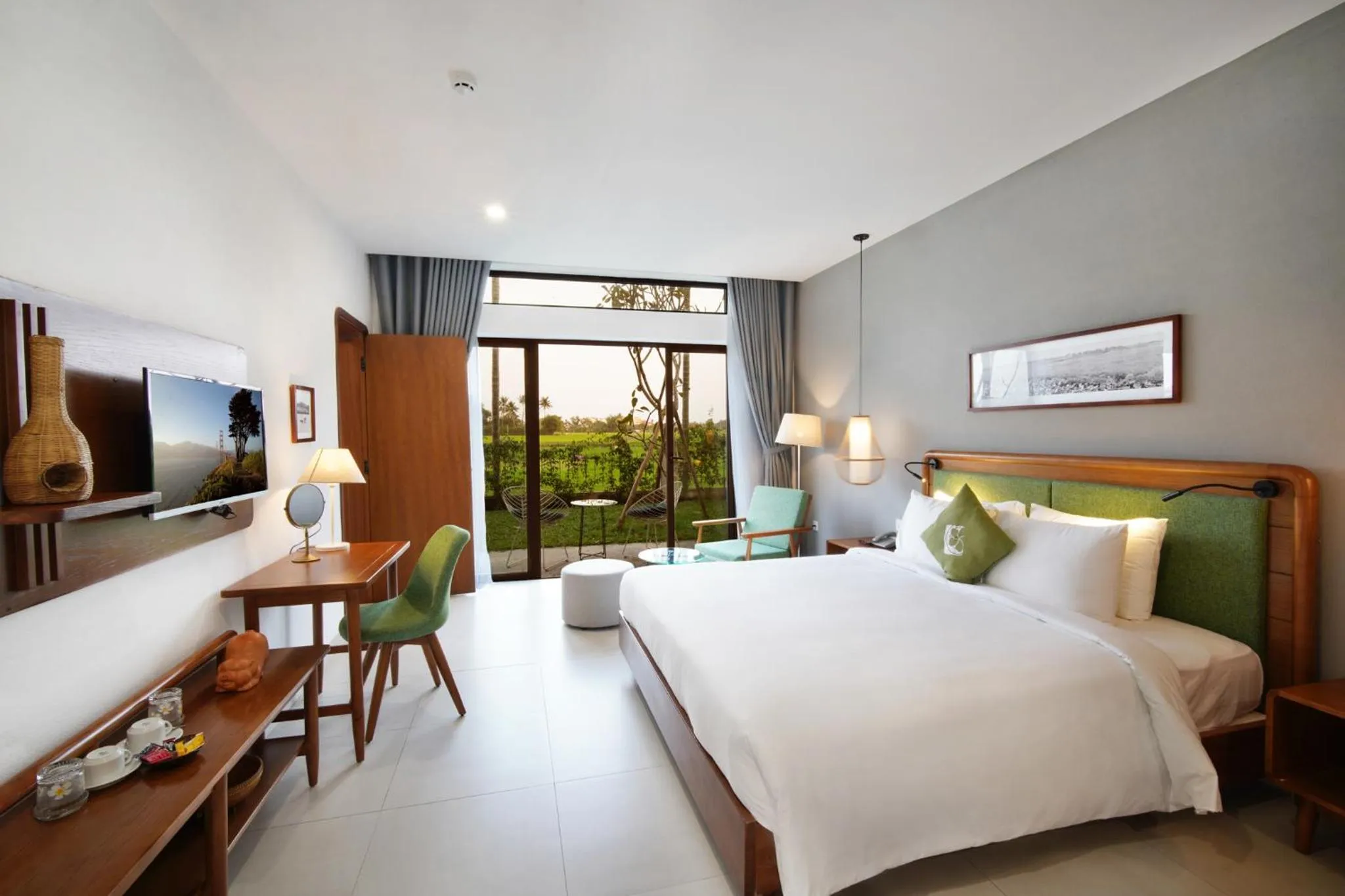 Bed in Hoian Tranquil Lodge - Chon Binh Yen