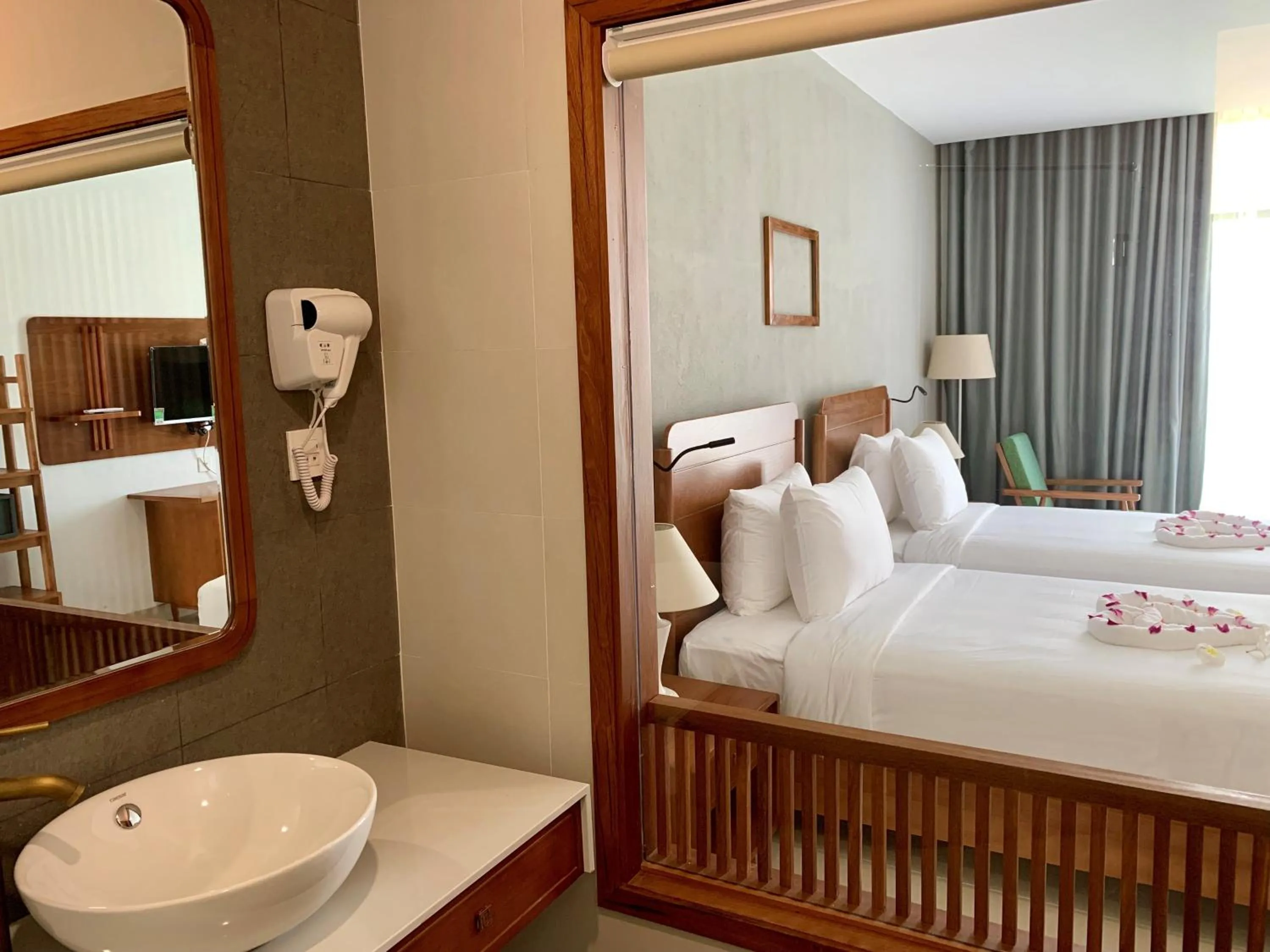 Bed in Hoian Tranquil Lodge - Chon Binh Yen