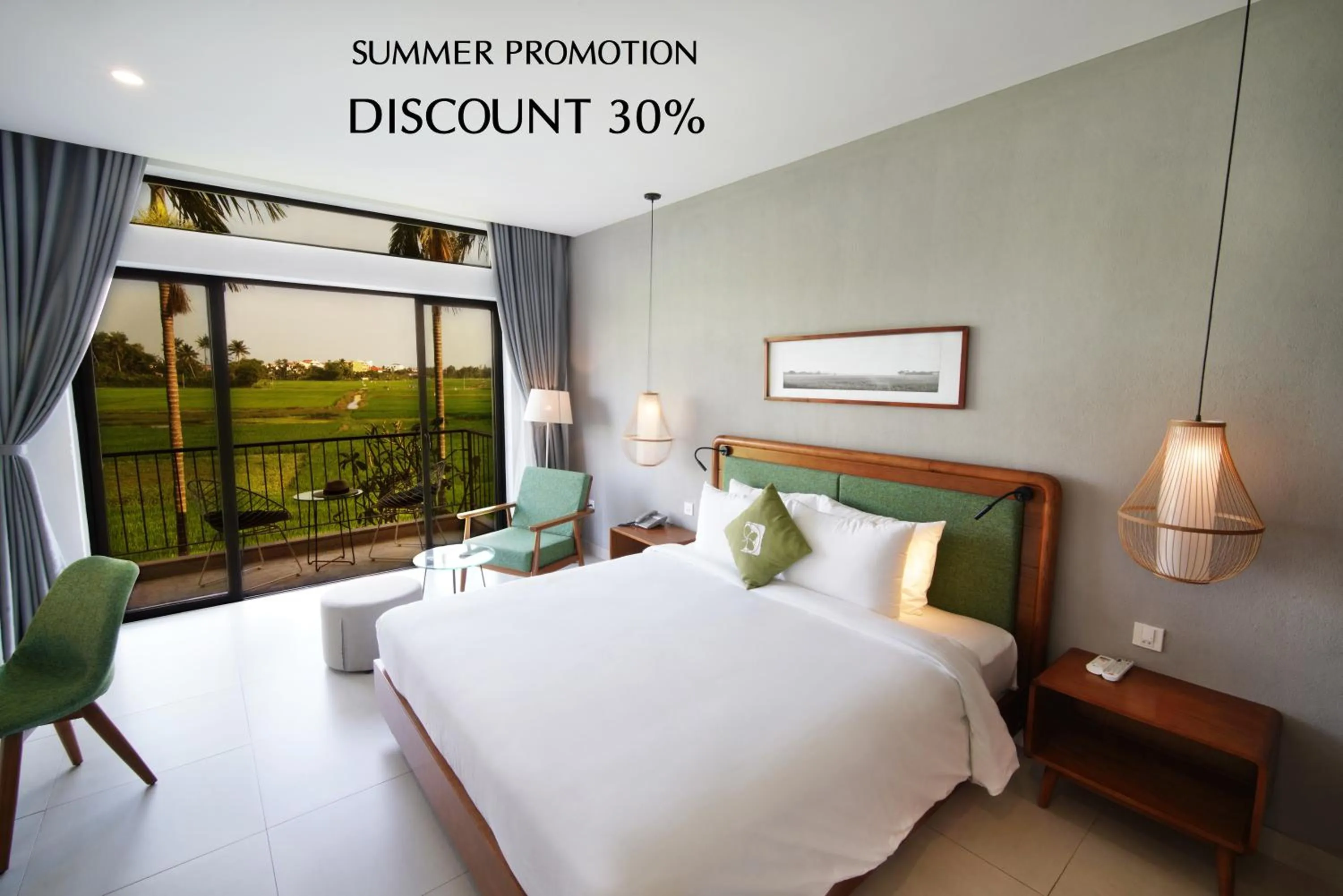 Bed in Hoian Tranquil Lodge - Chon Binh Yen