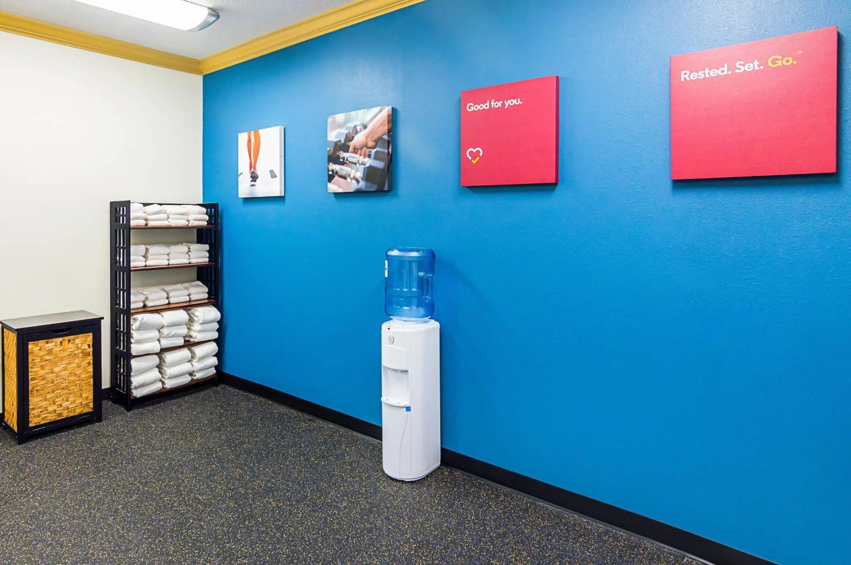 Fitness centre/facilities in Quality Suites Lubbock Southwest