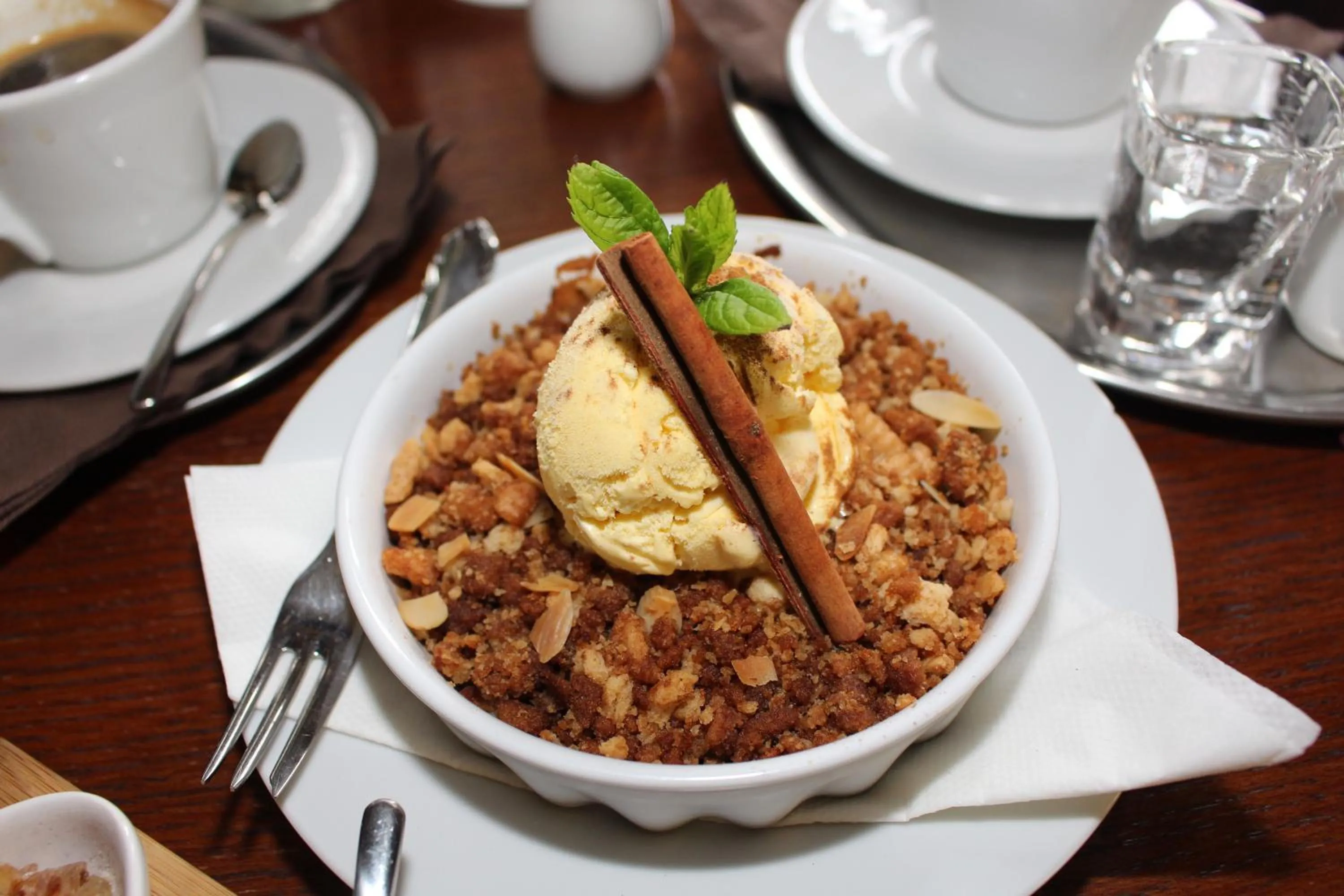 Food close-up in Zámecký Hotel Zlatý Orel