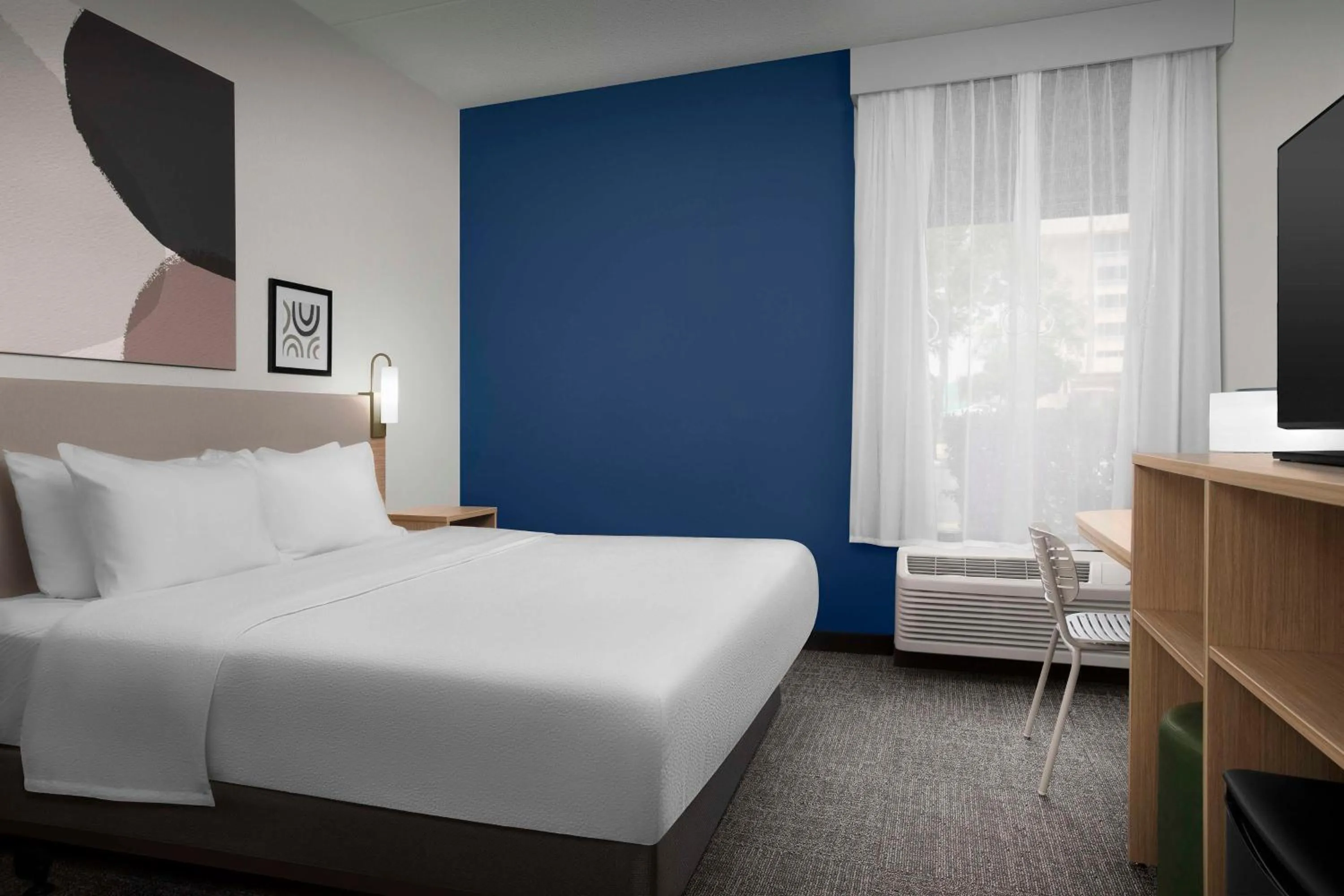 Bed in Spark By Hilton San Antonio Northwest Near Six Flags