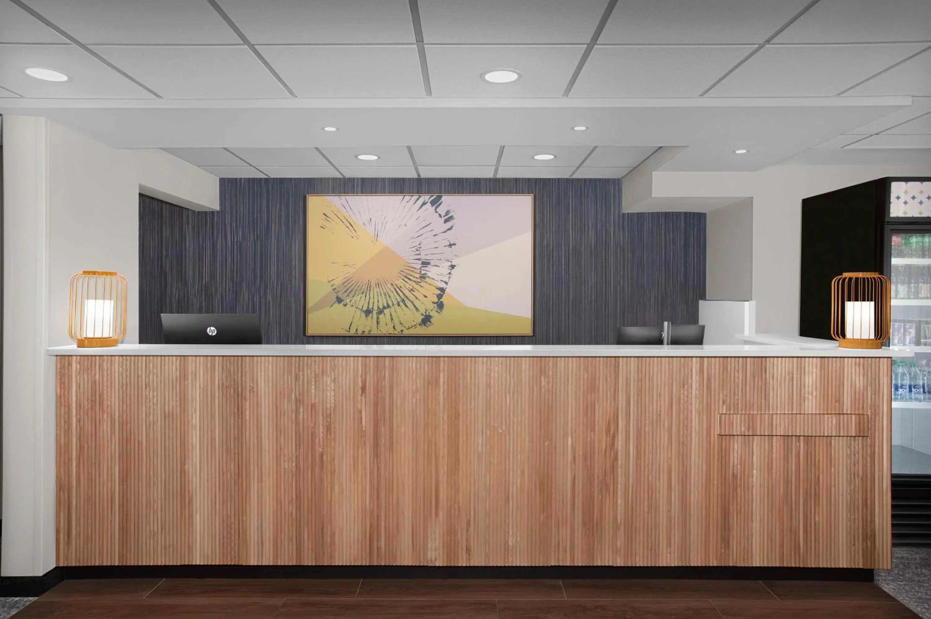 Lobby or reception in Spark By Hilton San Antonio Northwest Near Six Flags