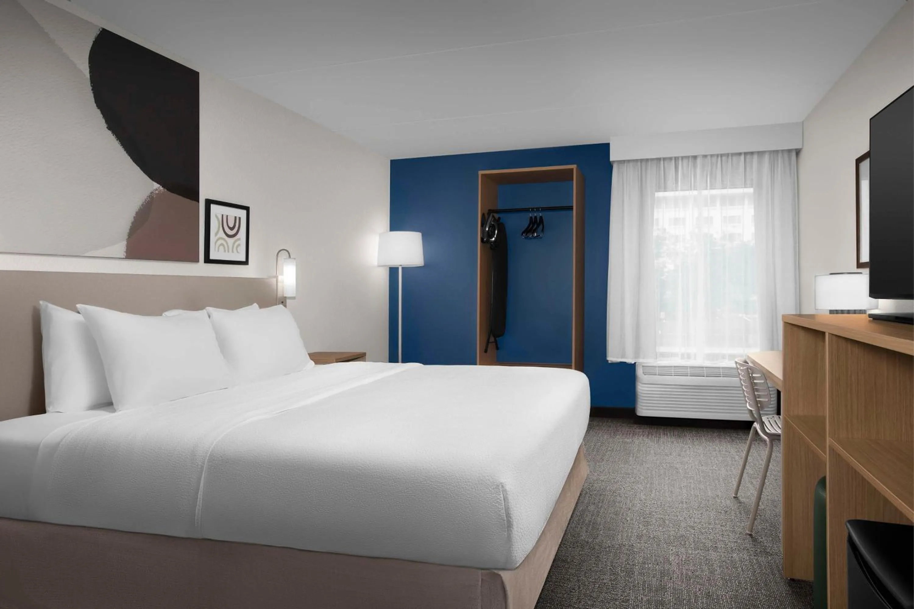 Bed in Spark By Hilton San Antonio Northwest Near Six Flags