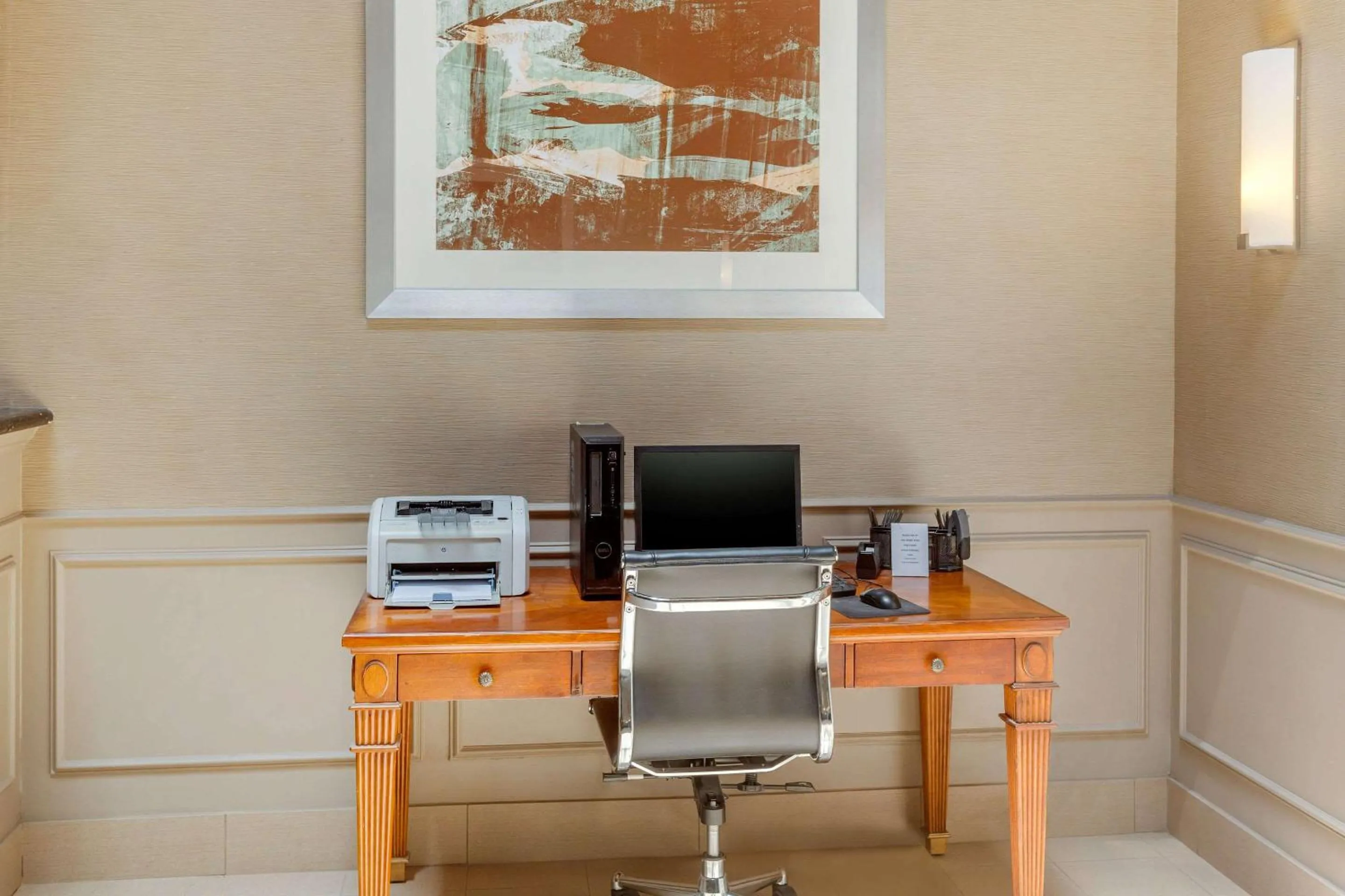 On site in Quality Suites Sherman