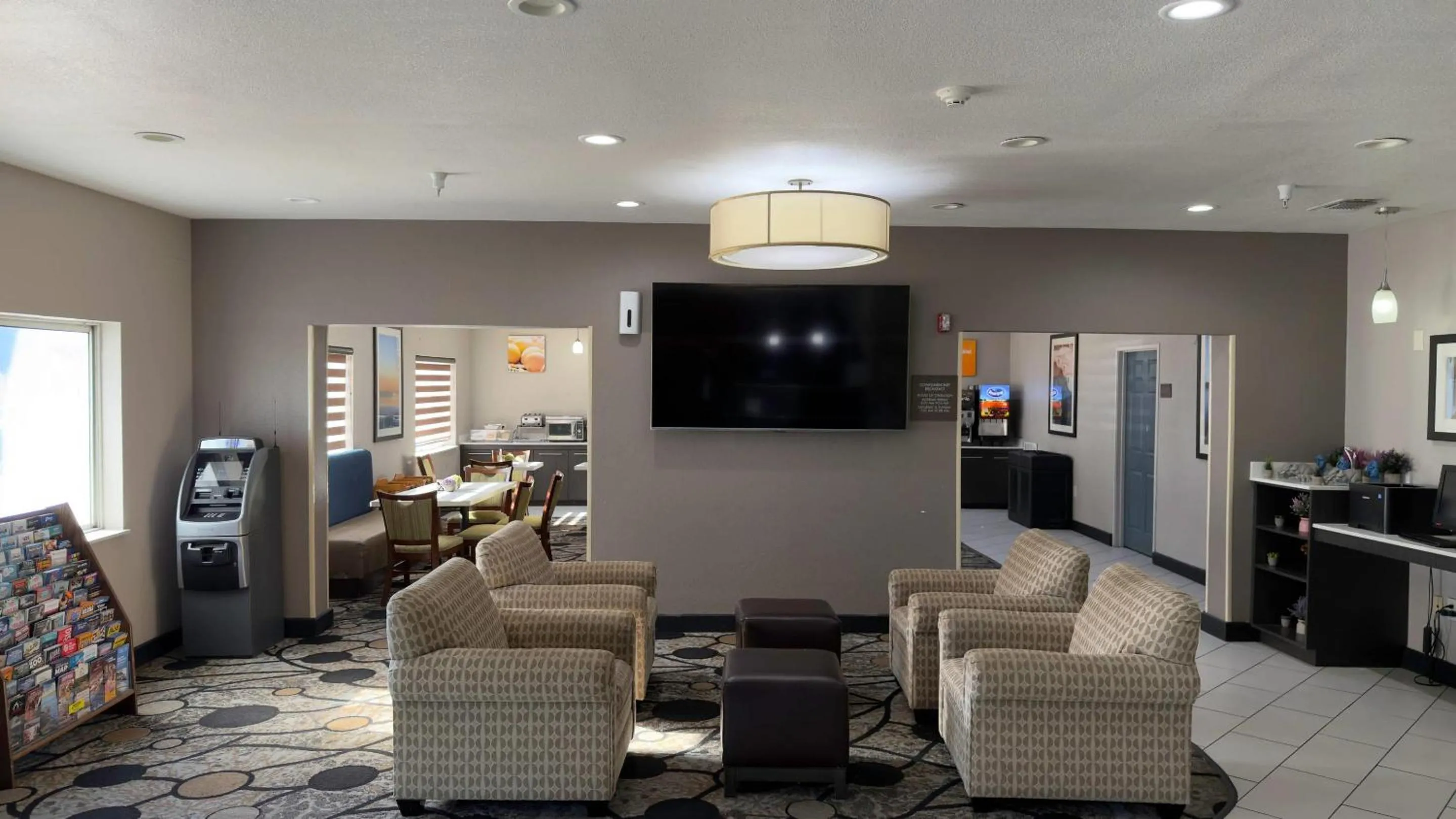Lobby or reception in Comfort Suites Lewisville - Dallas