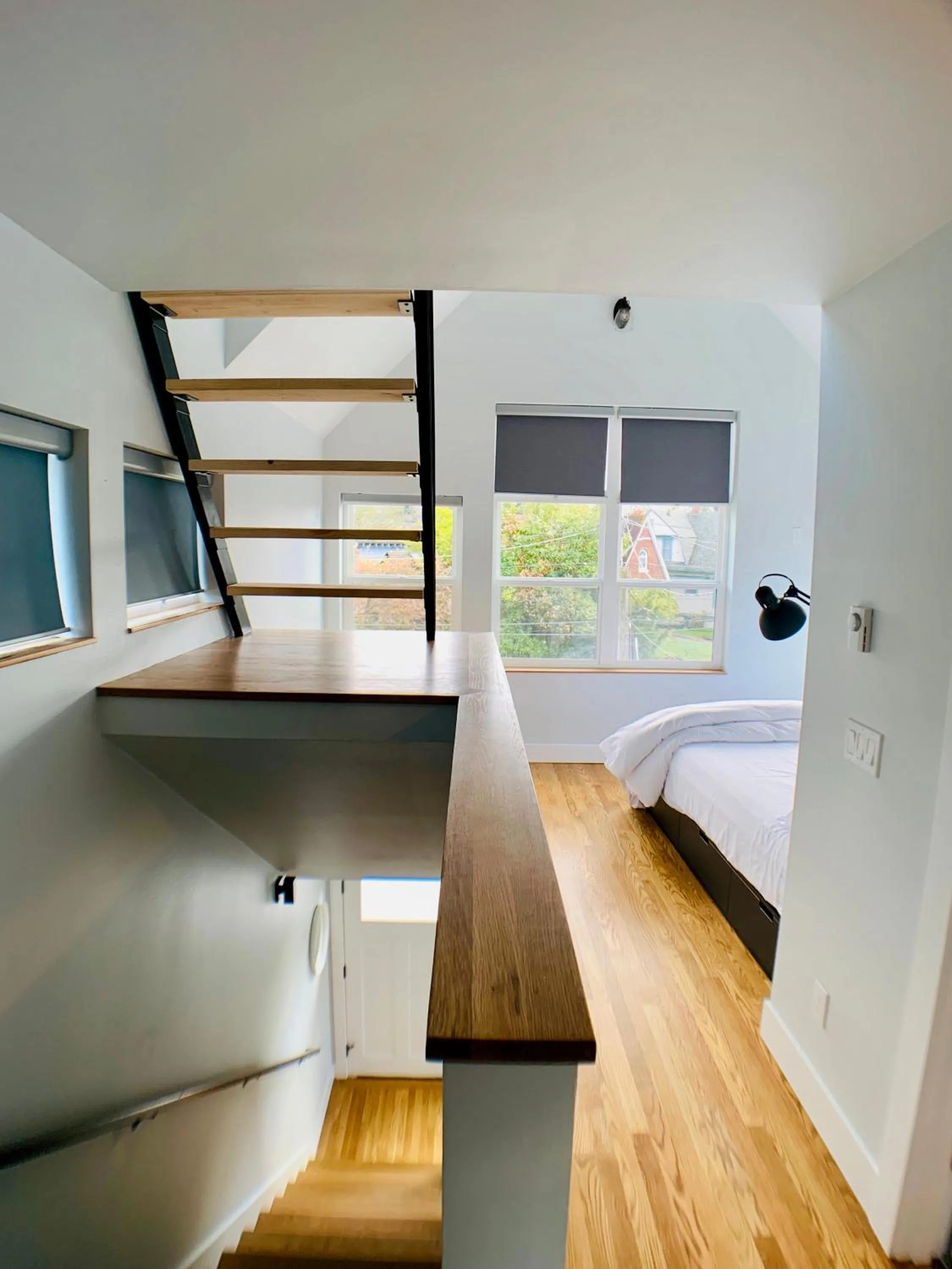 Bed in Birdhouse on Green Lake