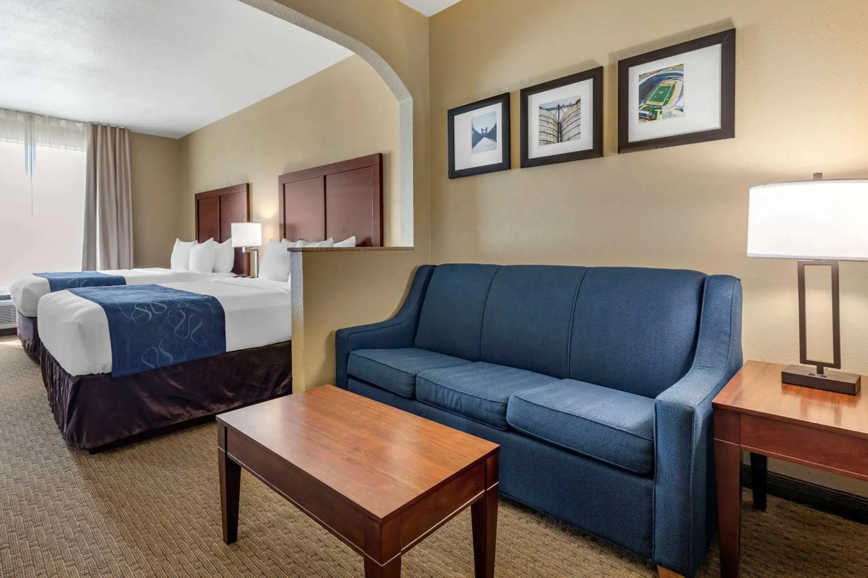 Queen Suite with Two Queen Beds - Non-Smoking in Comfort Suites Waco Near University Area Queen Suite with Two Queen Beds - Non-Smoking in Comfort Suites Waco Near University Area