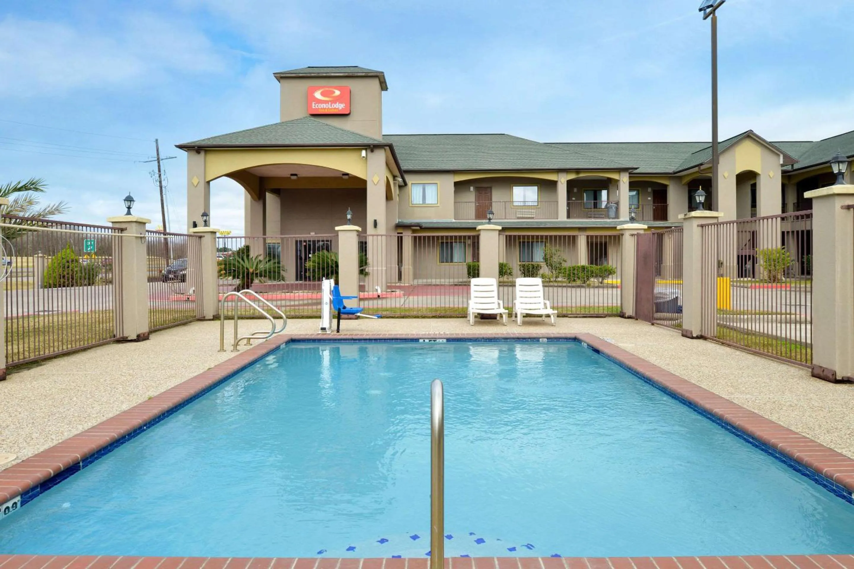 On site in Econo Lodge Inn & Suites Port Arthur near Sabine Pass