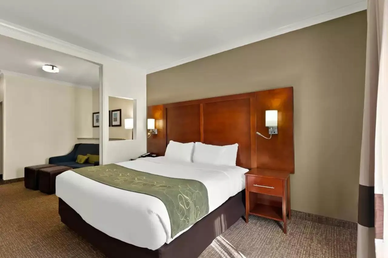 Bed in Comfort Suites Corpus Christi Central