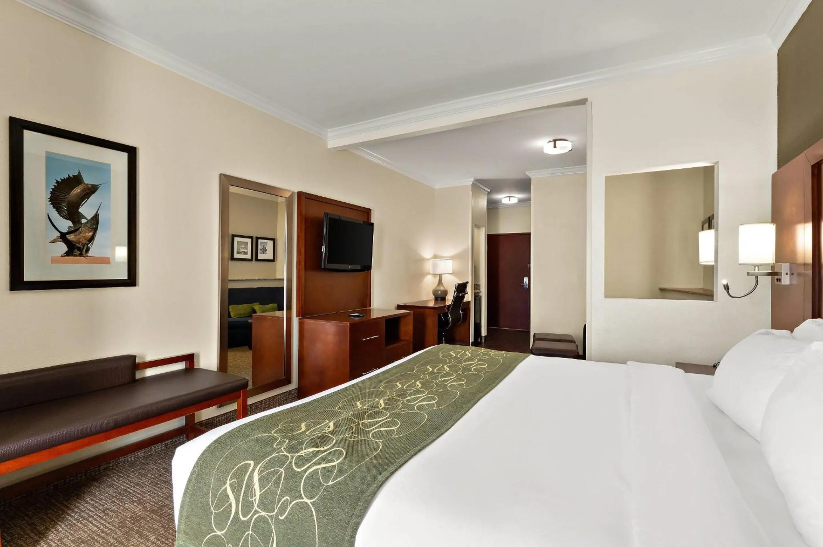 Bedroom, Bed in Comfort Suites Corpus Christi Central