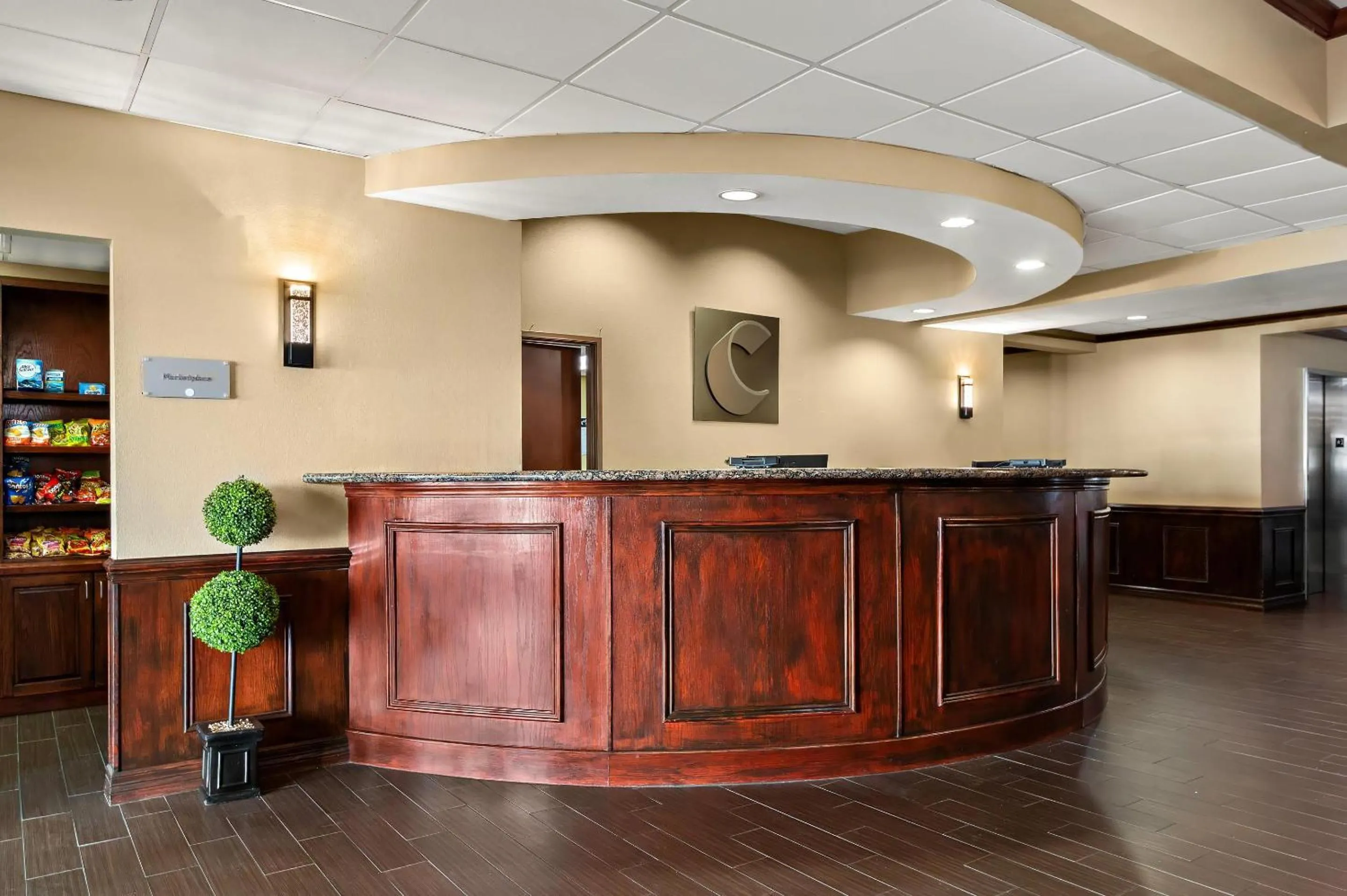Lobby or reception in Comfort Suites Corpus Christi Central