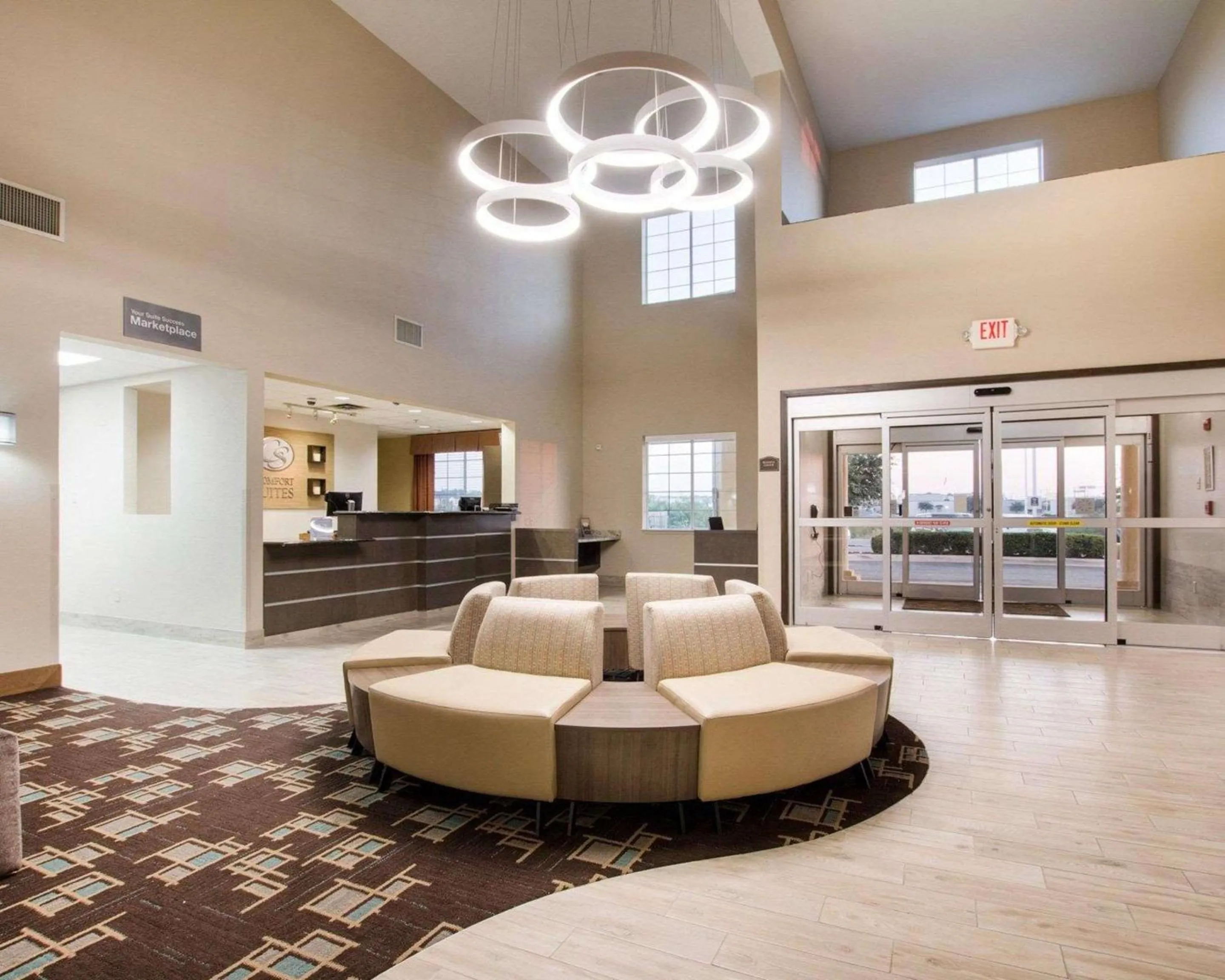 Lobby or reception in Comfort Suites San Angelo near University