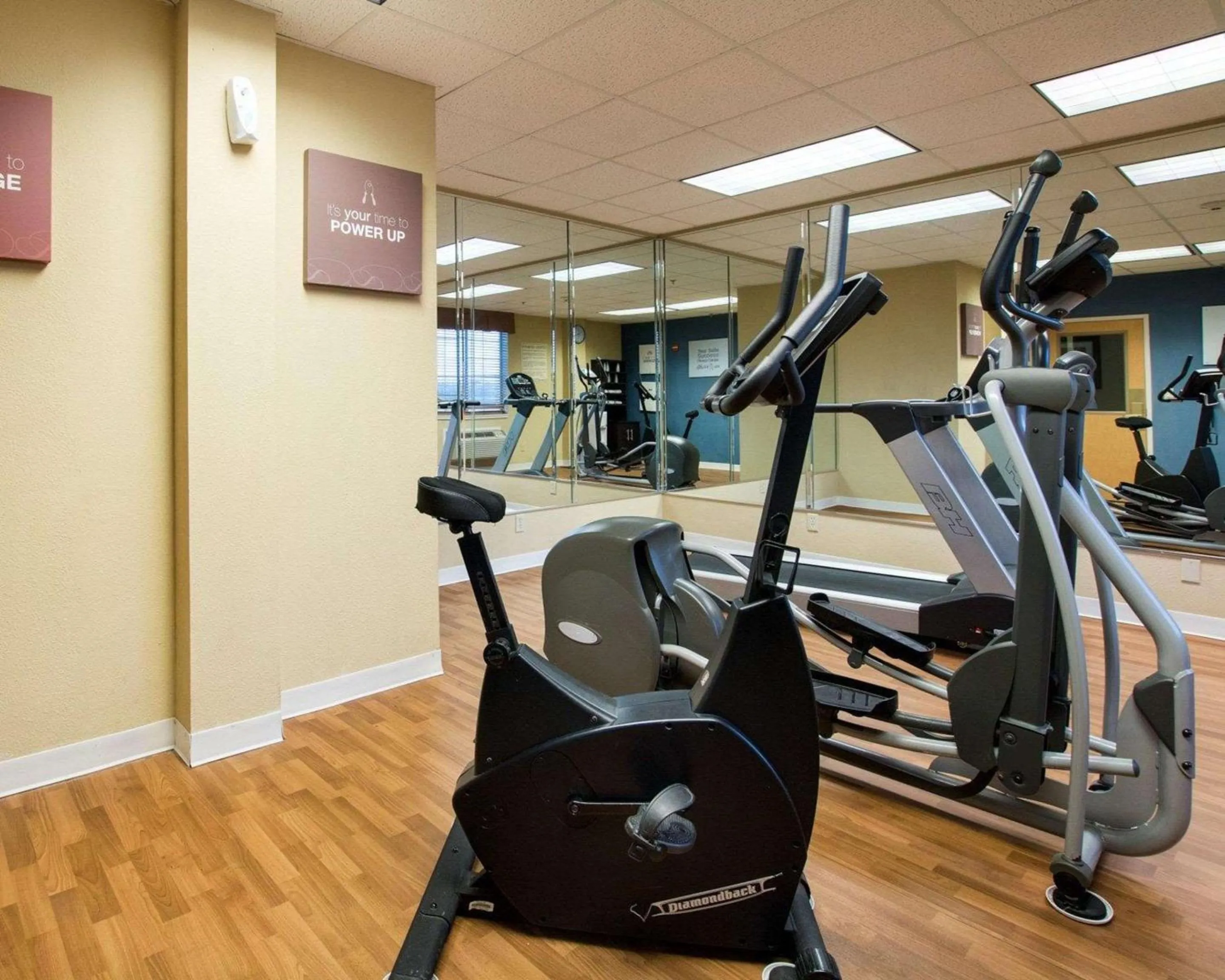Fitness centre/facilities in Comfort Suites San Angelo near University