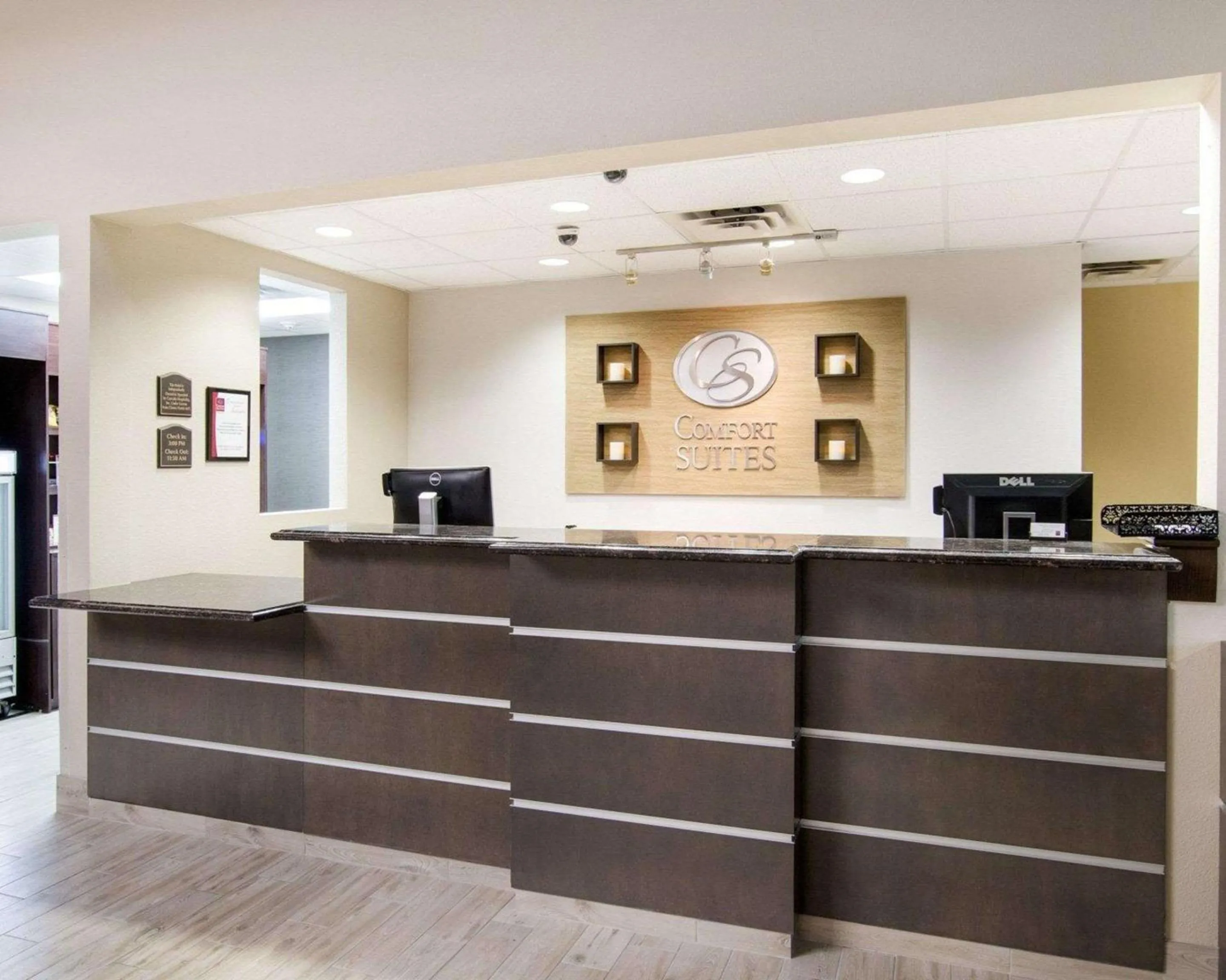 Lobby or reception in Comfort Suites San Angelo near University
