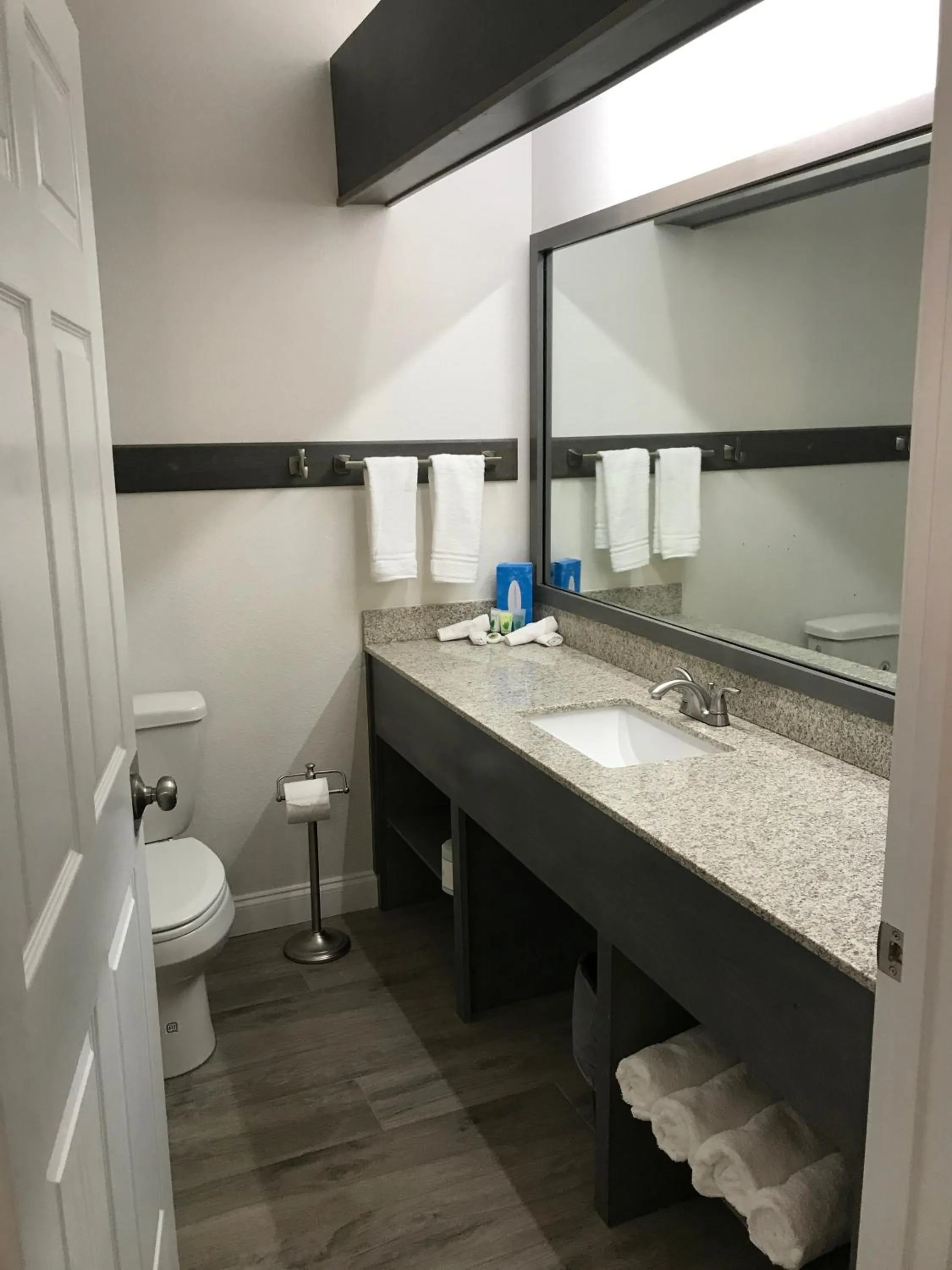Bathroom in Hotel Pensacola