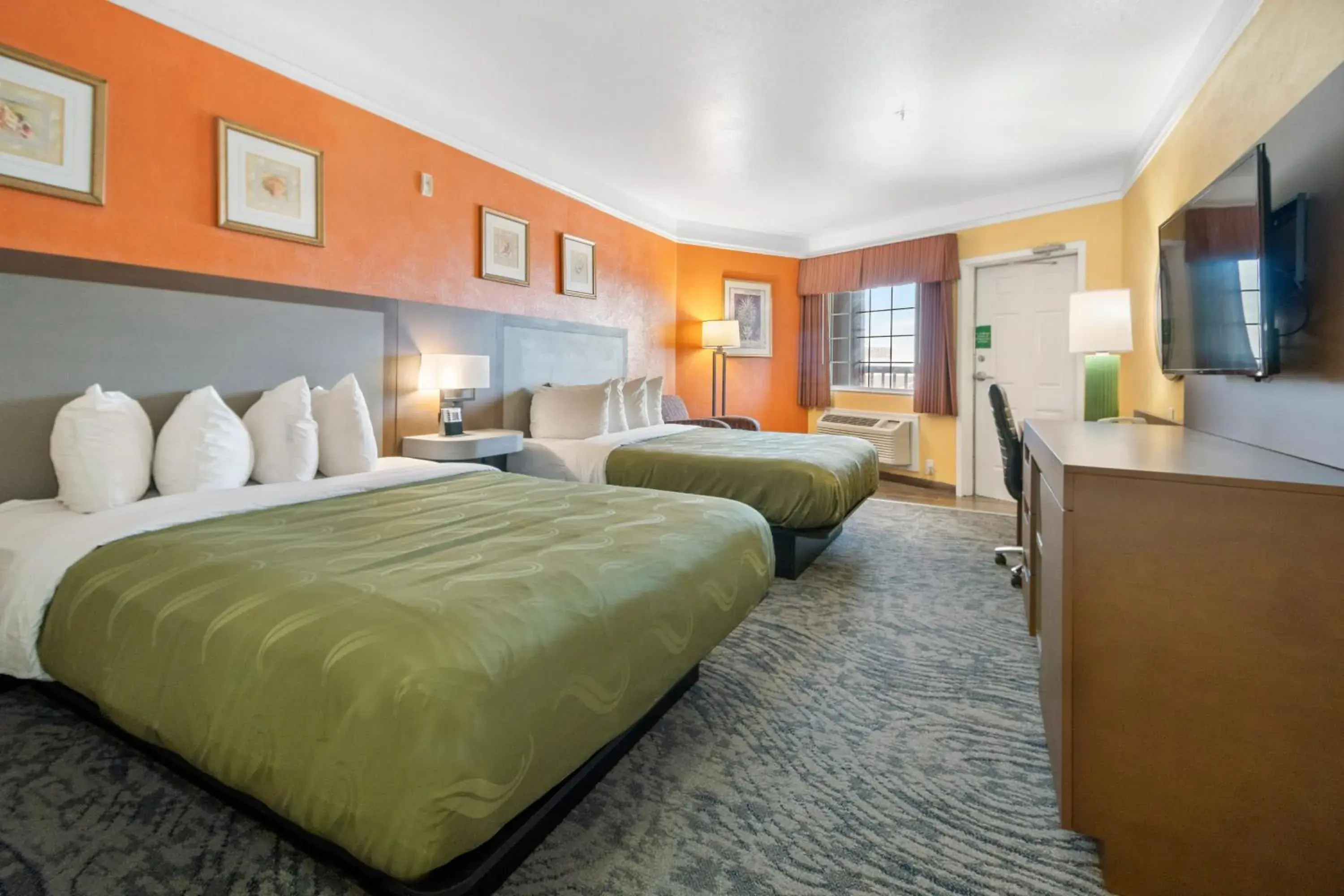 Queen Room with Two Queen Beds - Accessible/Non-Smoking in Quality Inn & Suites Galveston - Beachfront Queen Room with Two Queen Beds - Accessible/Non-Smoking in Quality Inn & Suites Galveston - Beachfront