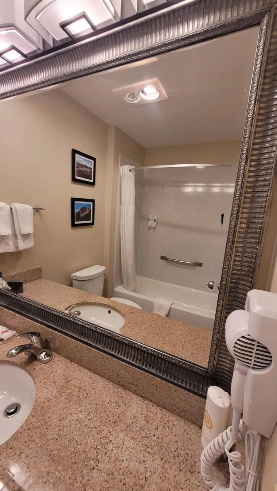 Bathroom in Quality Inn & Suites Galveston - Beachfront