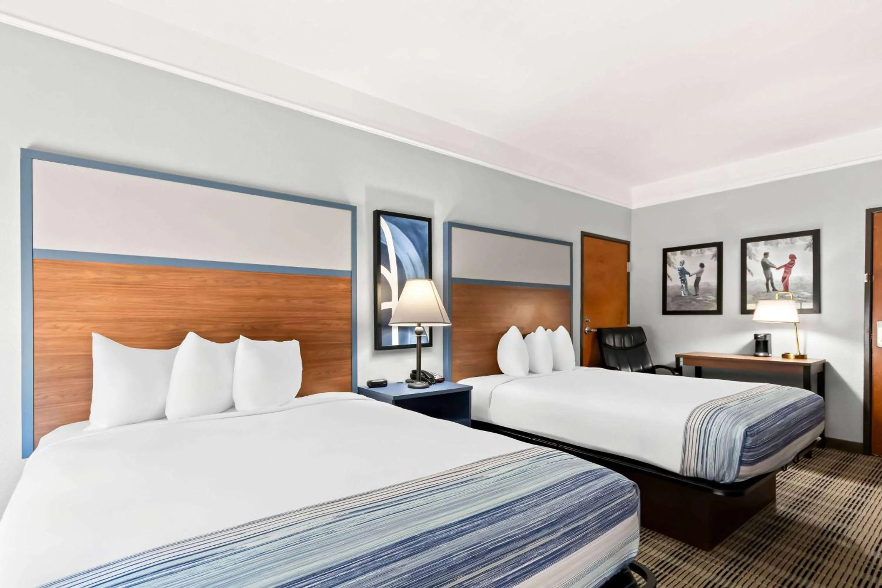 Bed in AmericInn by Wyndham New Braunfels