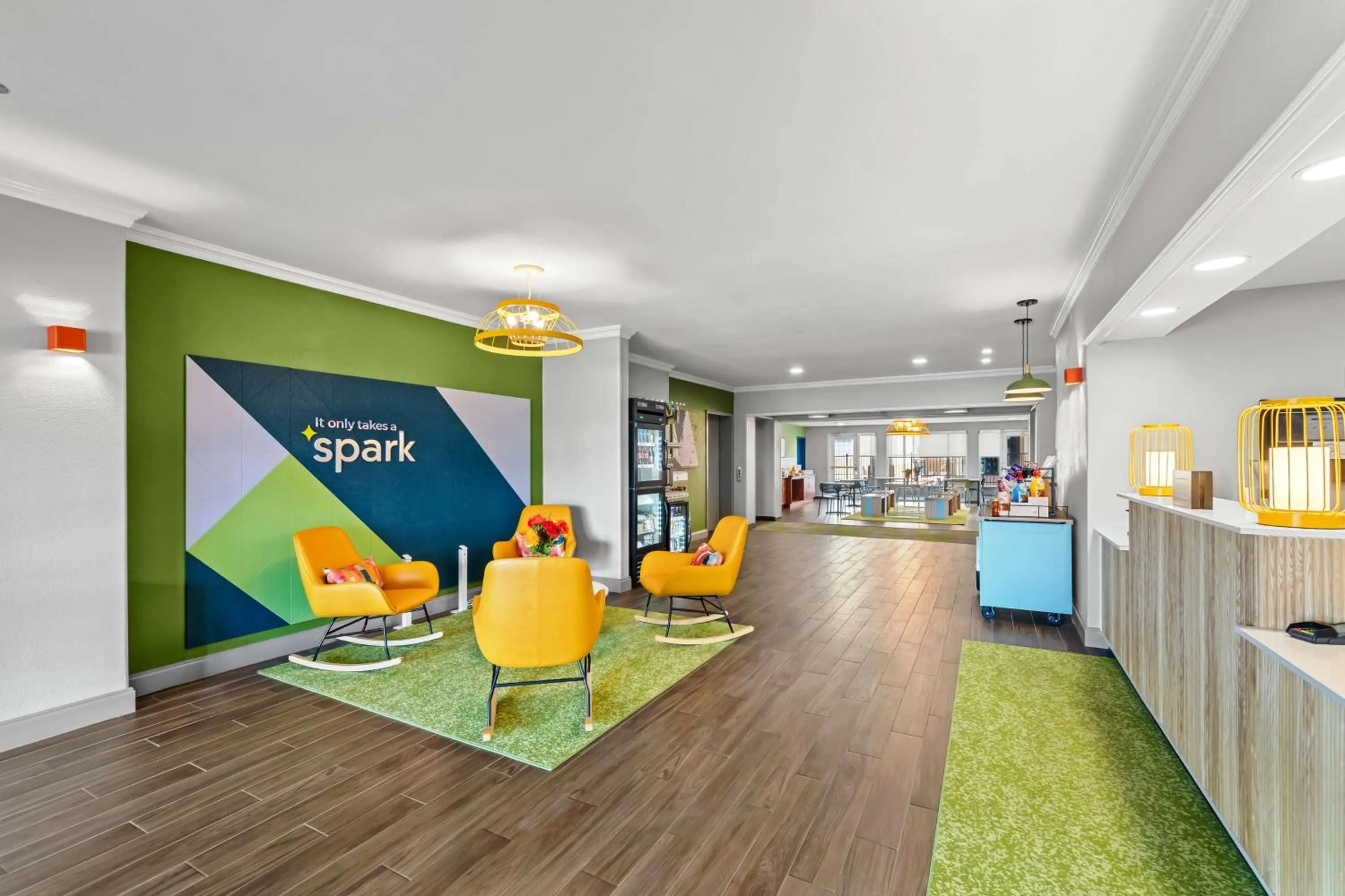 Lobby or reception in Spark by Hilton Killeen