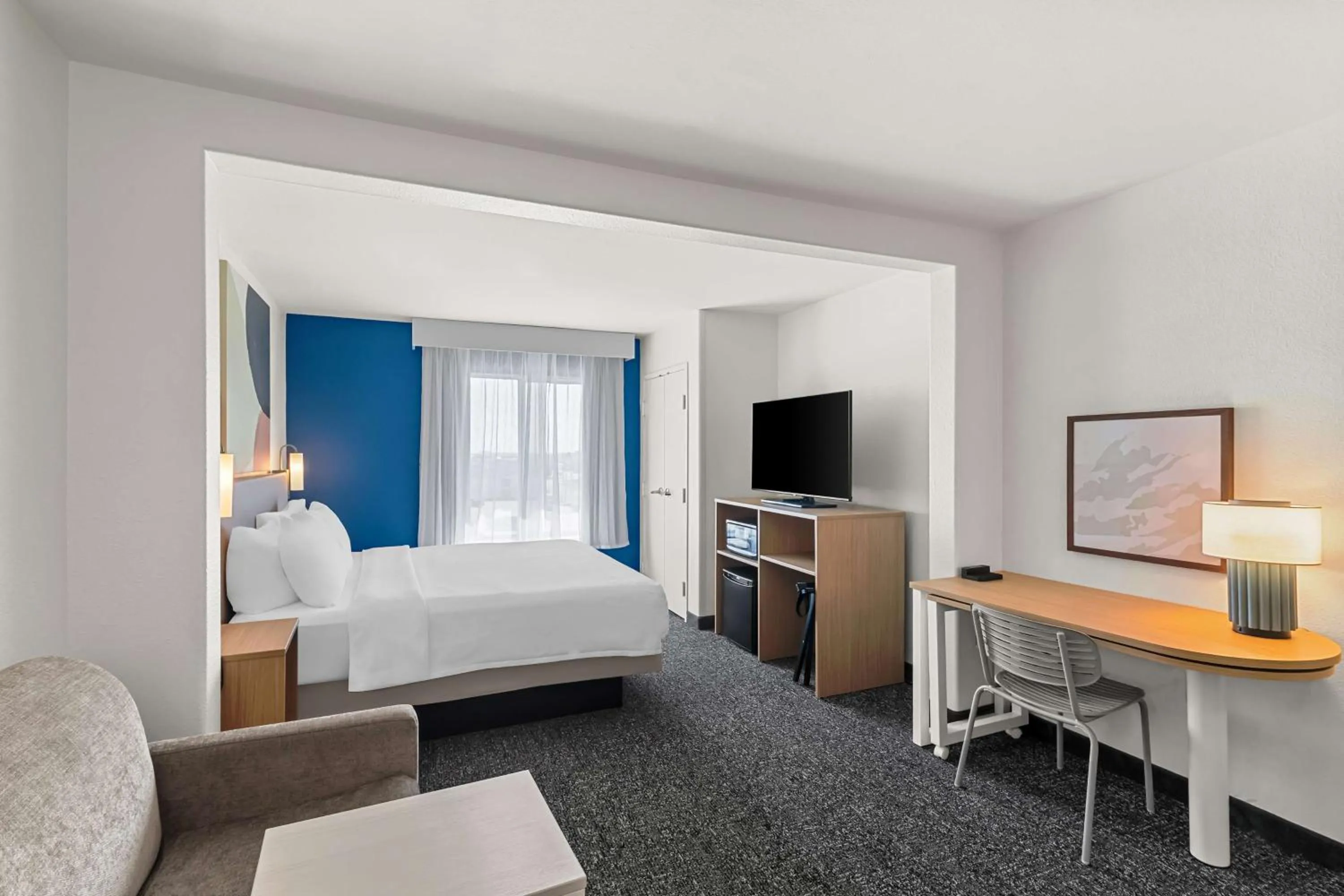 Living room, Bed in Spark by Hilton Killeen