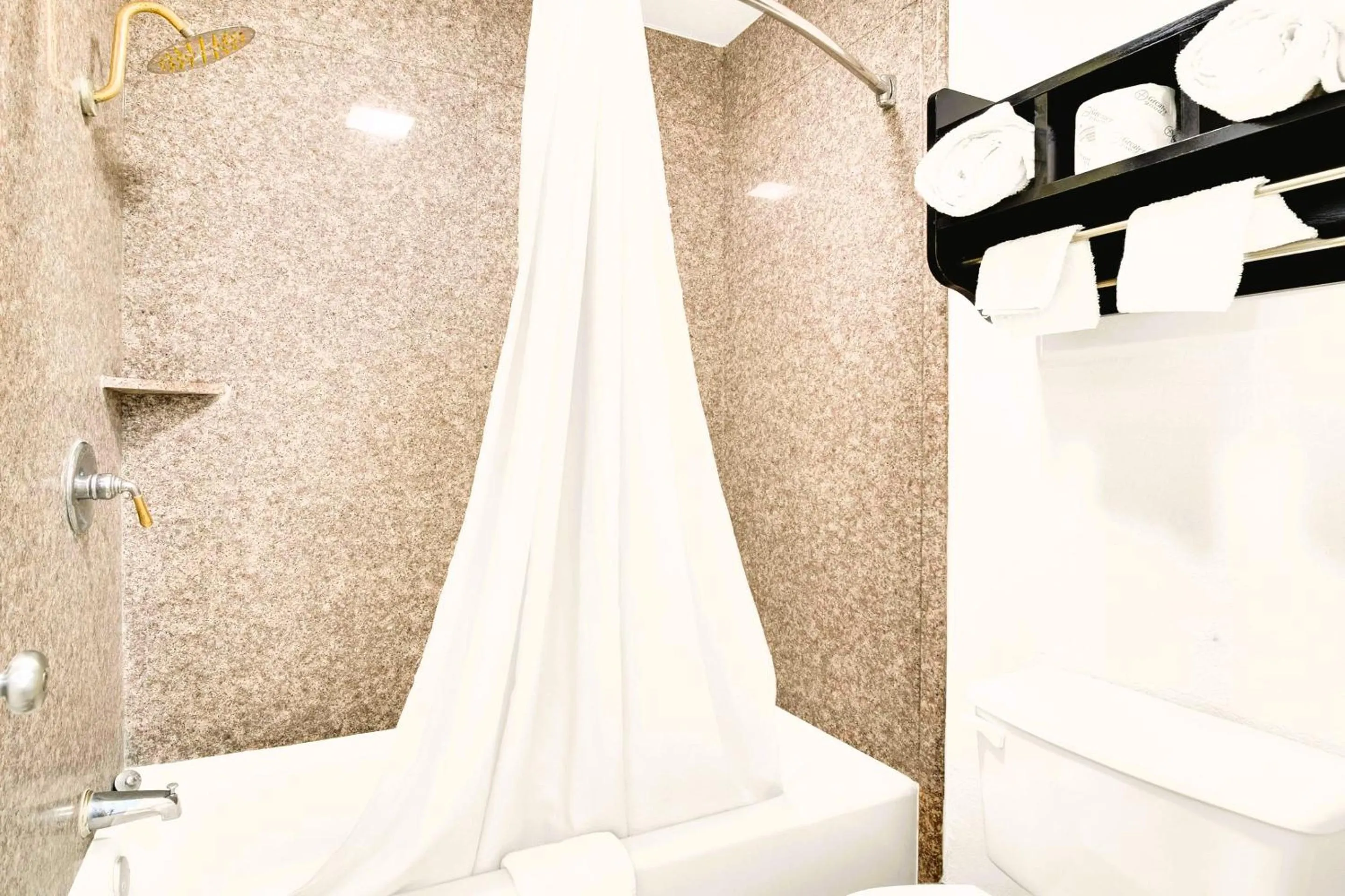 Bathroom in Three Rivers Executive Inn & Suites By OYO