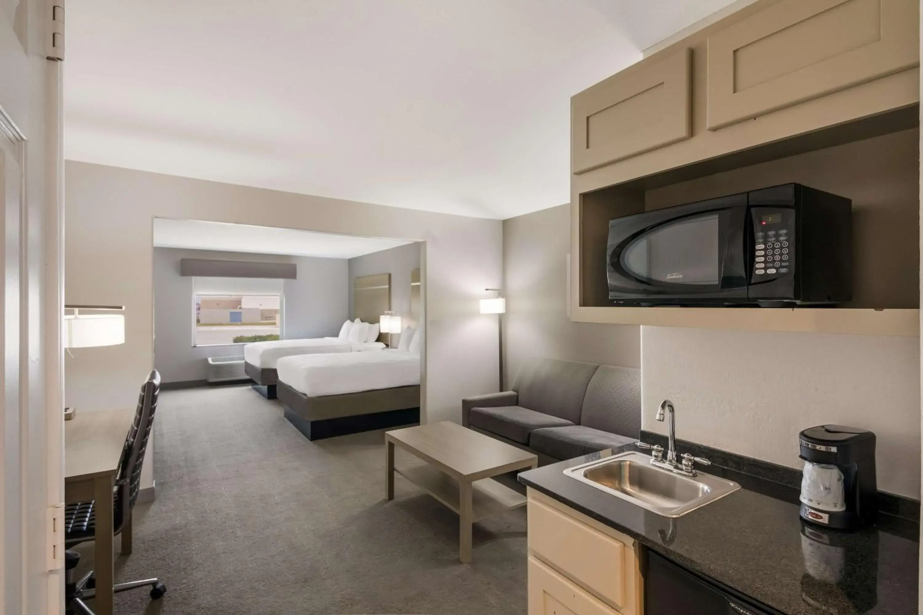 Queen Room with Two Queen Beds and Sofa Bed in Best Western Plus Killeen - Fort Cavazos Hotel & Suites Queen Room with Two Queen Beds and Sofa Bed in Best Western Plus Killeen - Fort Cavazos Hotel & Suites