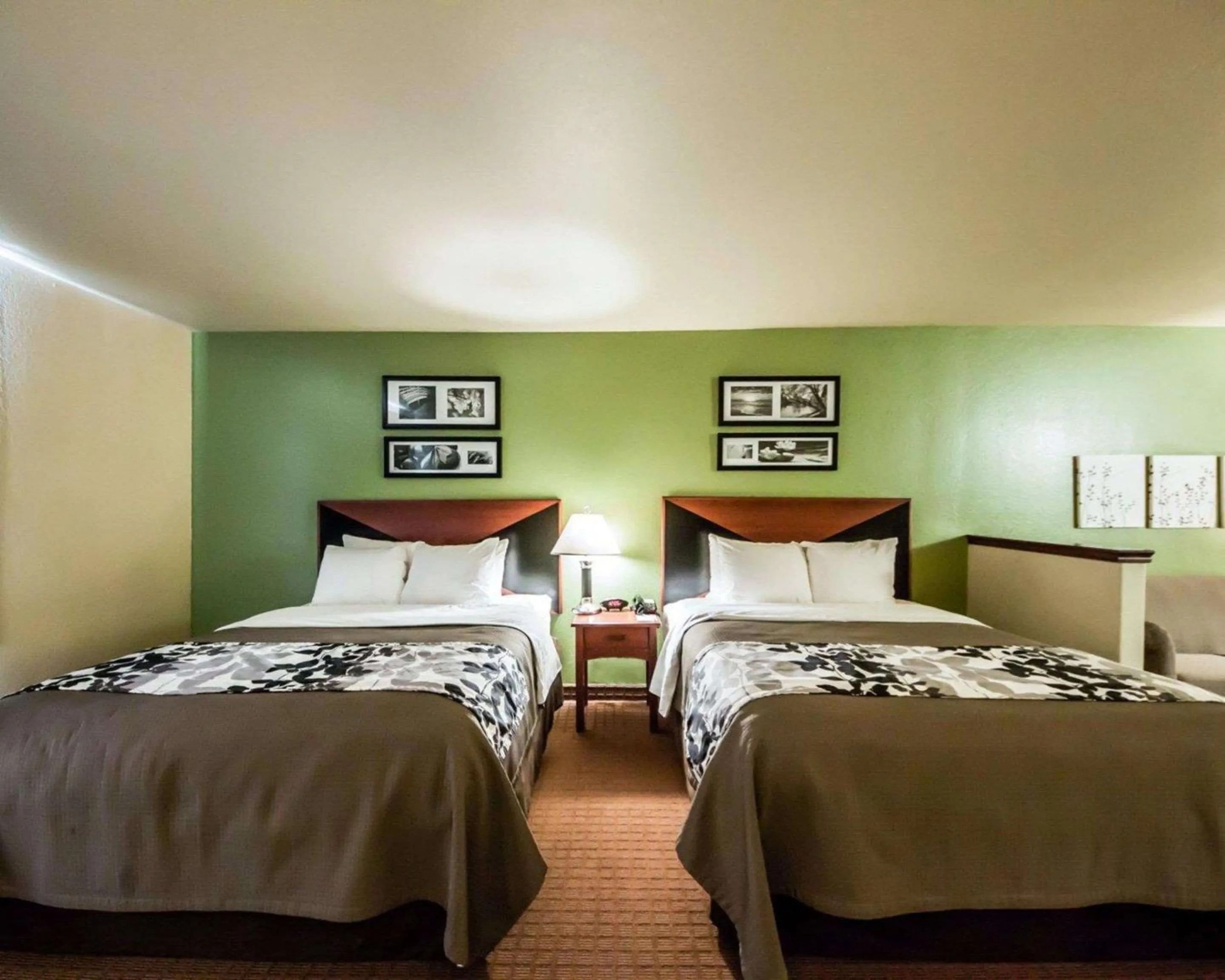 Photo of the whole room, Bed in Sleep Inn & Suites Shamrock