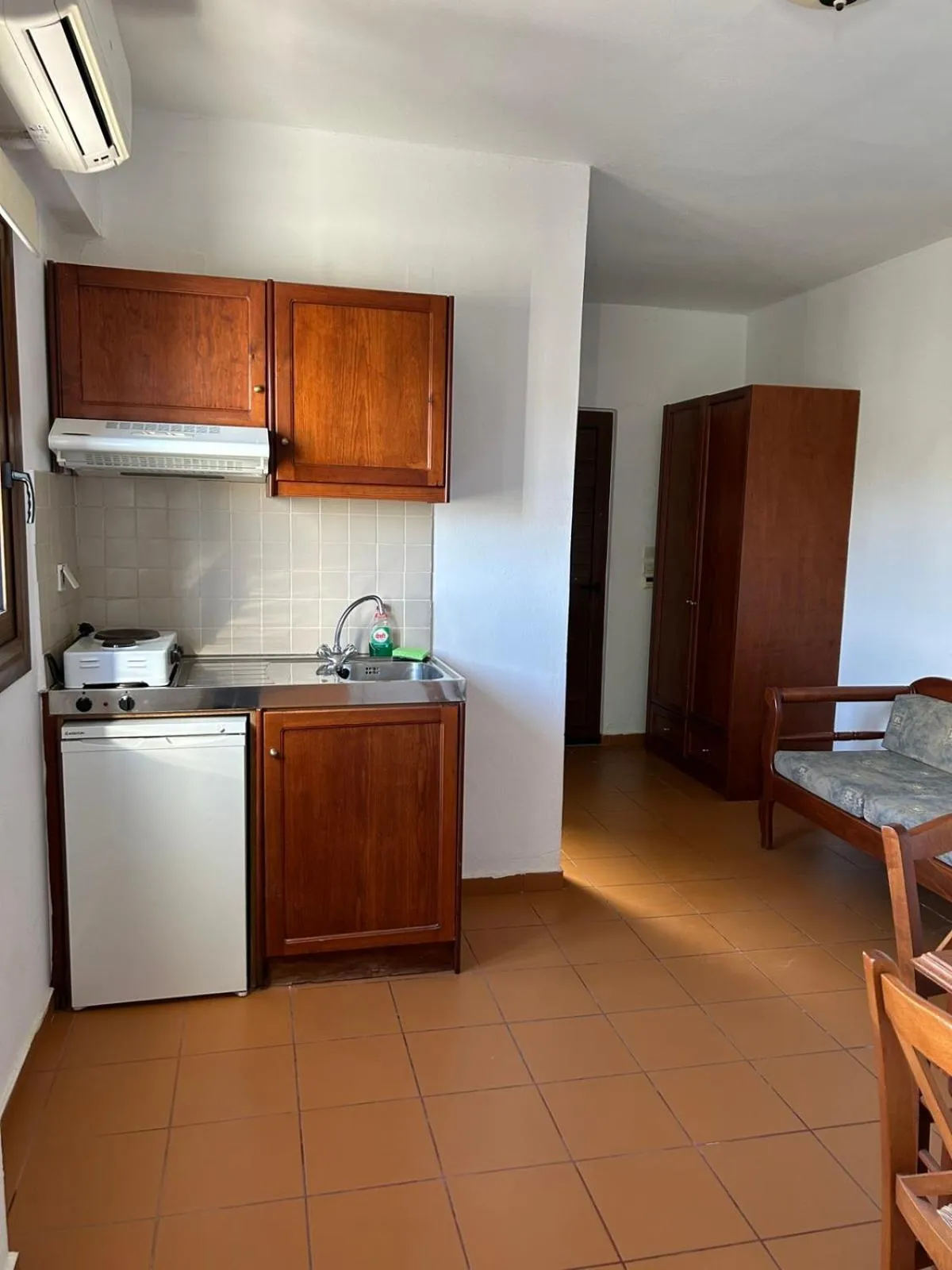 kitchen in Areti Aparthotel