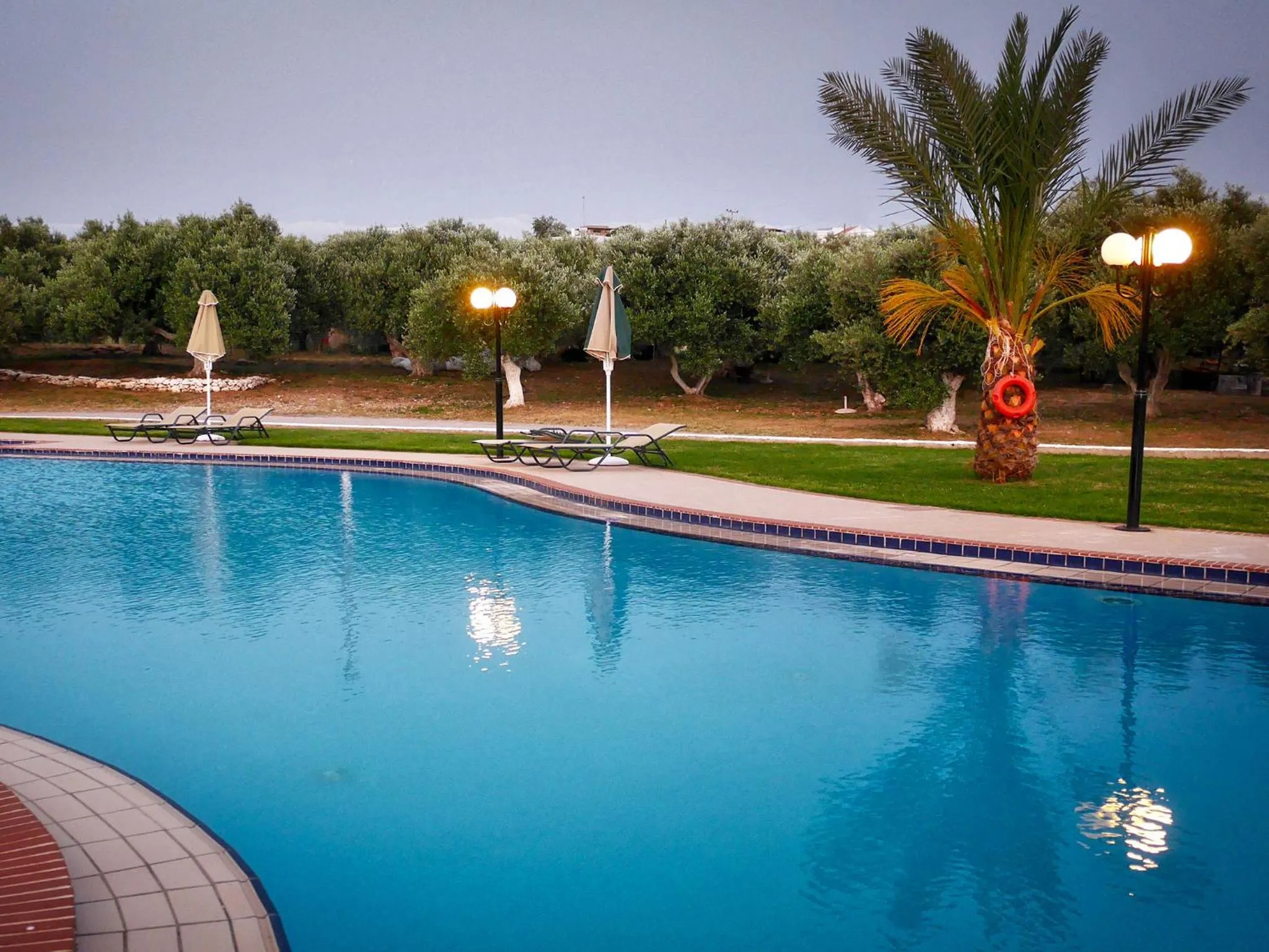 Swimming pool in Areti Aparthotel