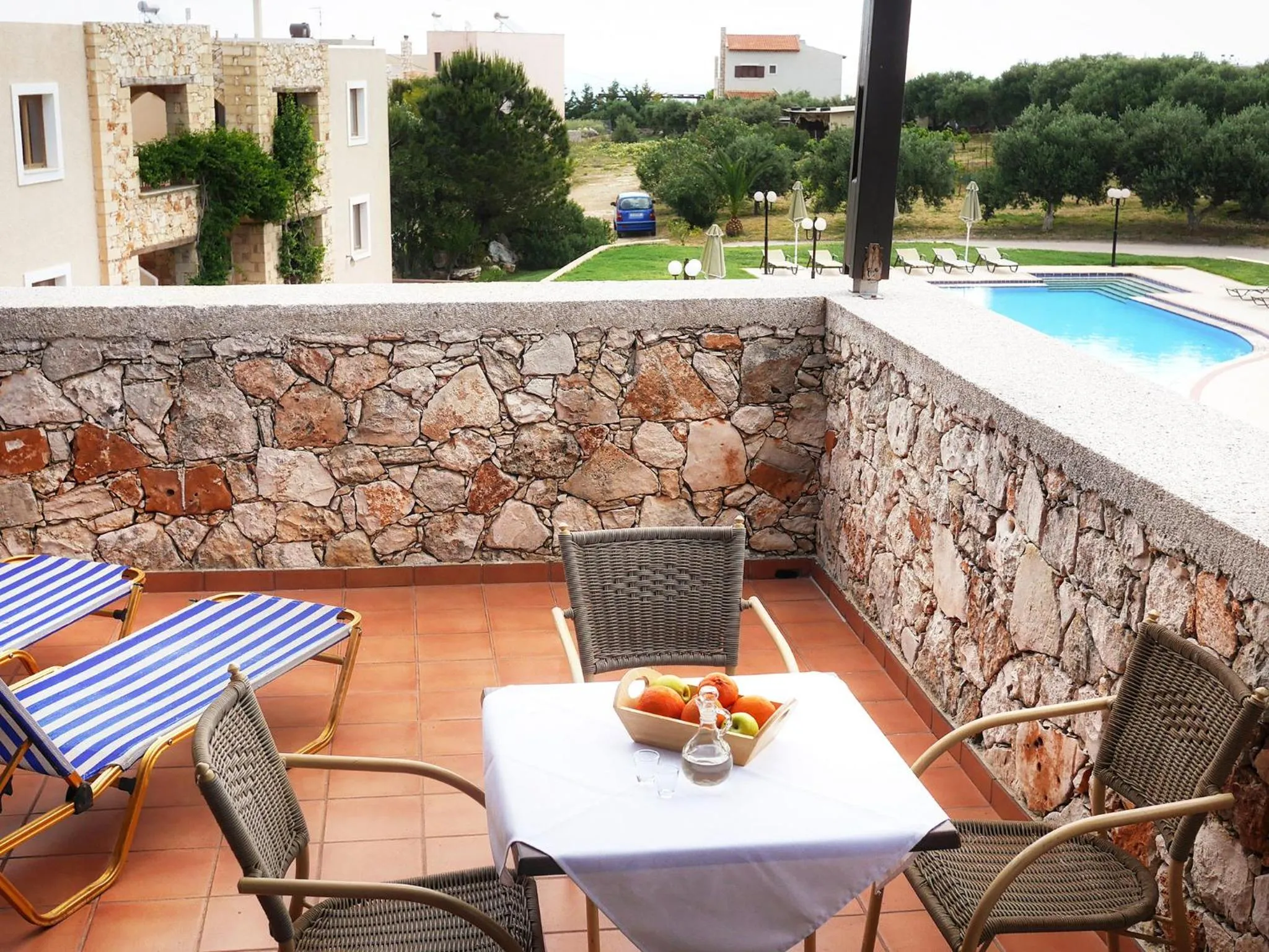 Balcony/Terrace in Areti Aparthotel