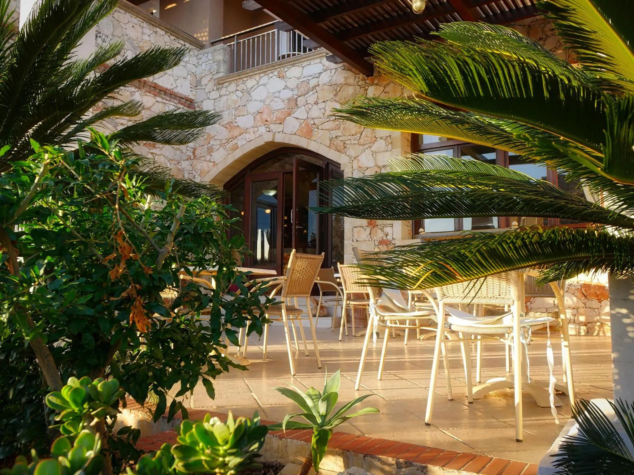 Garden in Areti Aparthotel